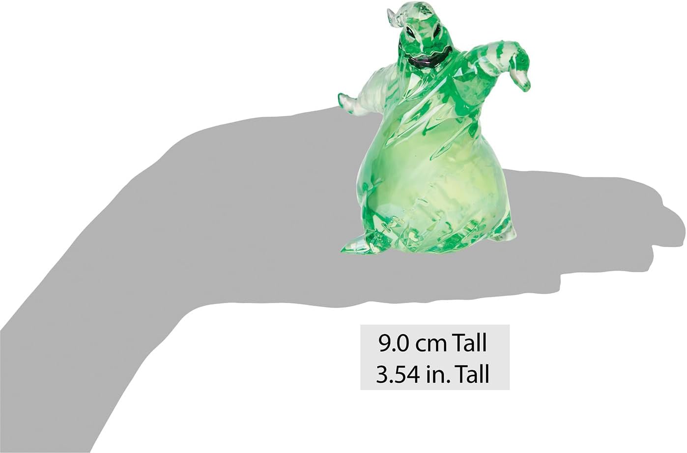 Detalle de Enesco FACETS Figurine Disney L'Étrange Noël de Monsieur Jack Oogie Boogie 8,9 cm Vert