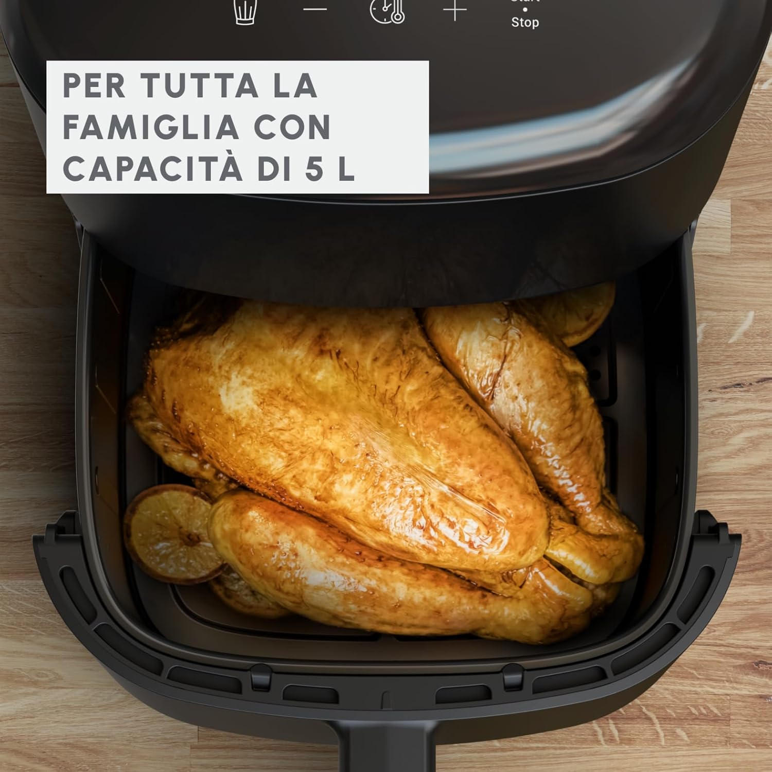 Thumbnail 3 de Moulinex Easy Fry Max EZ245820 – friteuse sans huile XL 5L (jusqu’à 6 personnes), écran tactile et 10 programmes