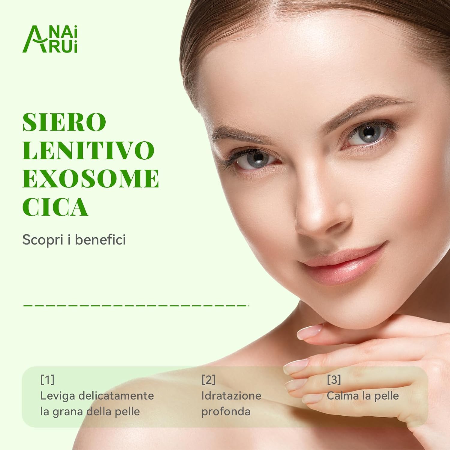 Detalle 2 de ANAiRUi Exosome Cica Siero 30 ml per pelli sensibili
