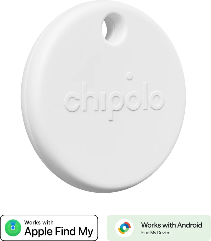 Thumbnail 3 de Chipolo POP Weiß – Bluetooth-Tracker für Schlüssel, Geldbörse und Taschen