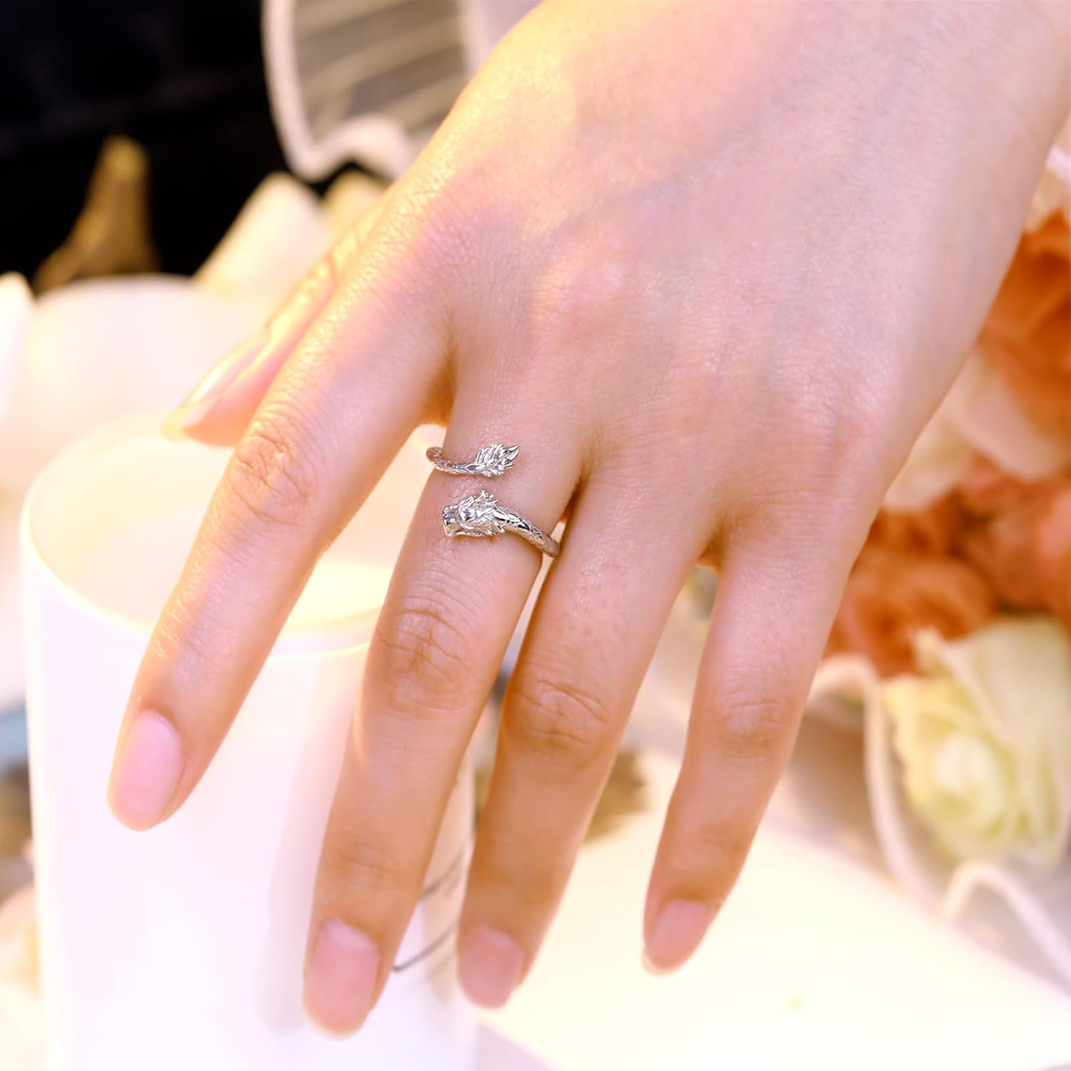 Thumbnail 5 de Qings Tier-Ring 925 verstellbar