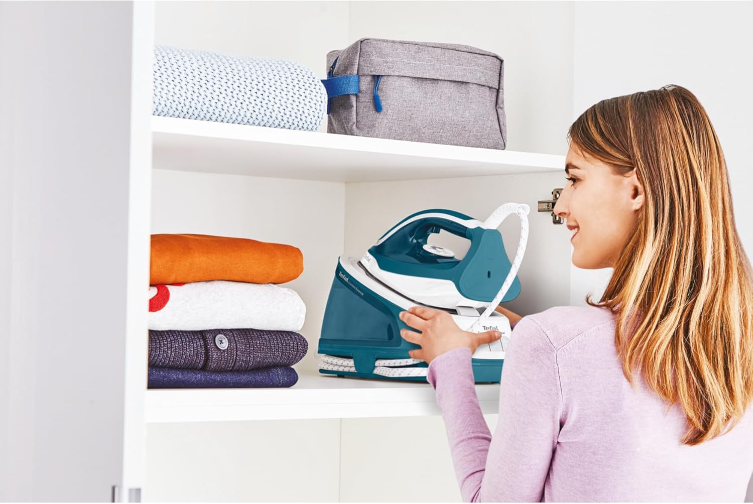 Thumbnail 4 de Tefal SV6115 Express Essential Dampfbügelstation (5,2 bar, 280 g/Min. Dampfstoß, 1,4 l) – für schnelles Bügeln