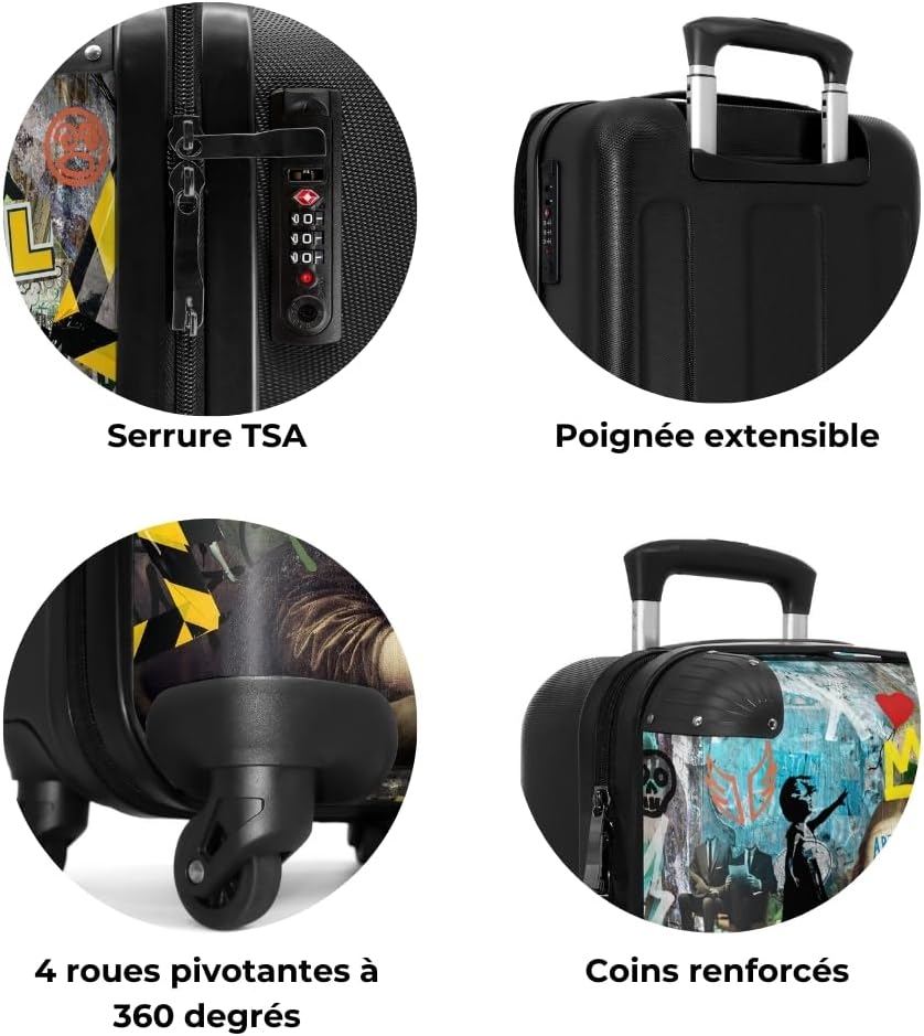 Thumbnail 6 de NoBoringSuitcases Valise Cabine 55x35x25cm