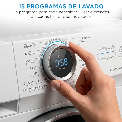 Thumbnail 3 de Lavadora Midea 8 kg con motor Inverter, 1350 rpm y Vapor HealthGuard