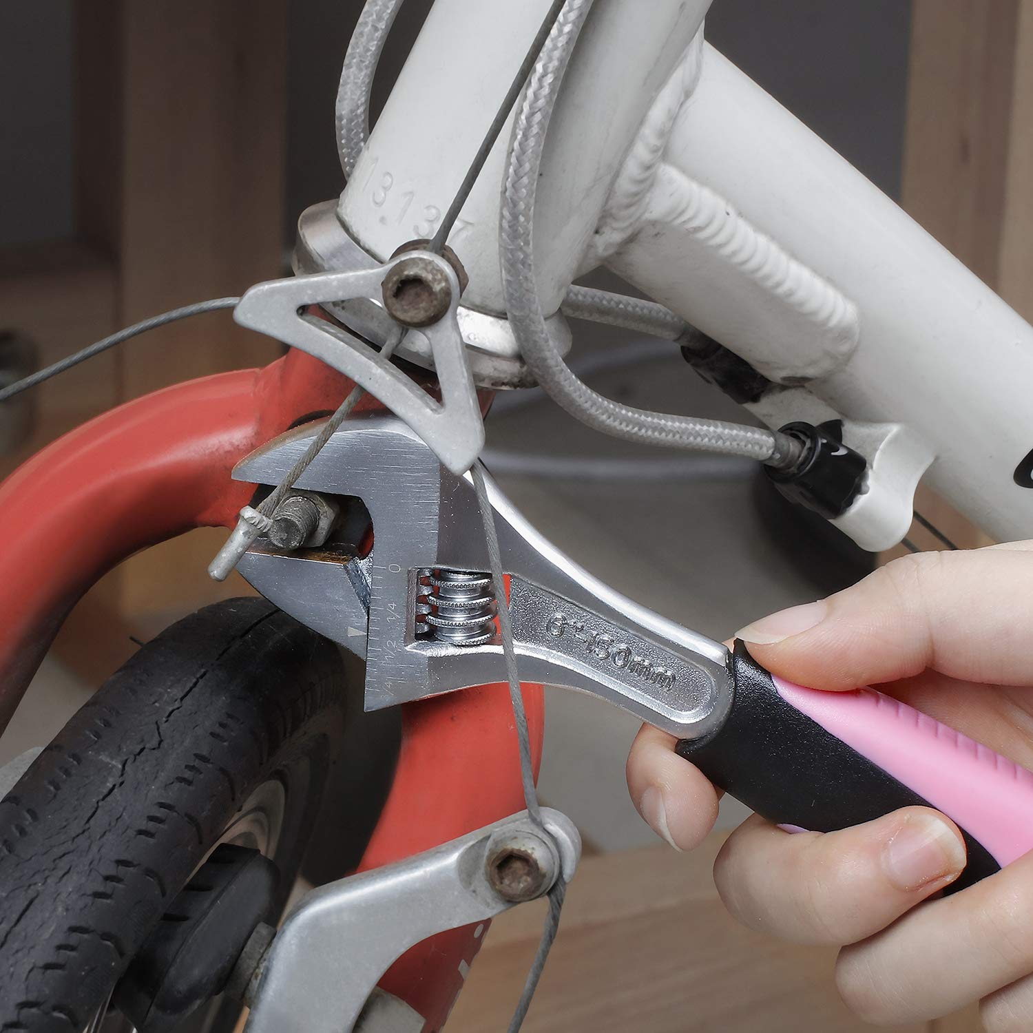 Thumbnail 6 de WORKPRO Set Porta Attrezzi da 103 pezzi per uso domestico (borsa portatile in rosa)