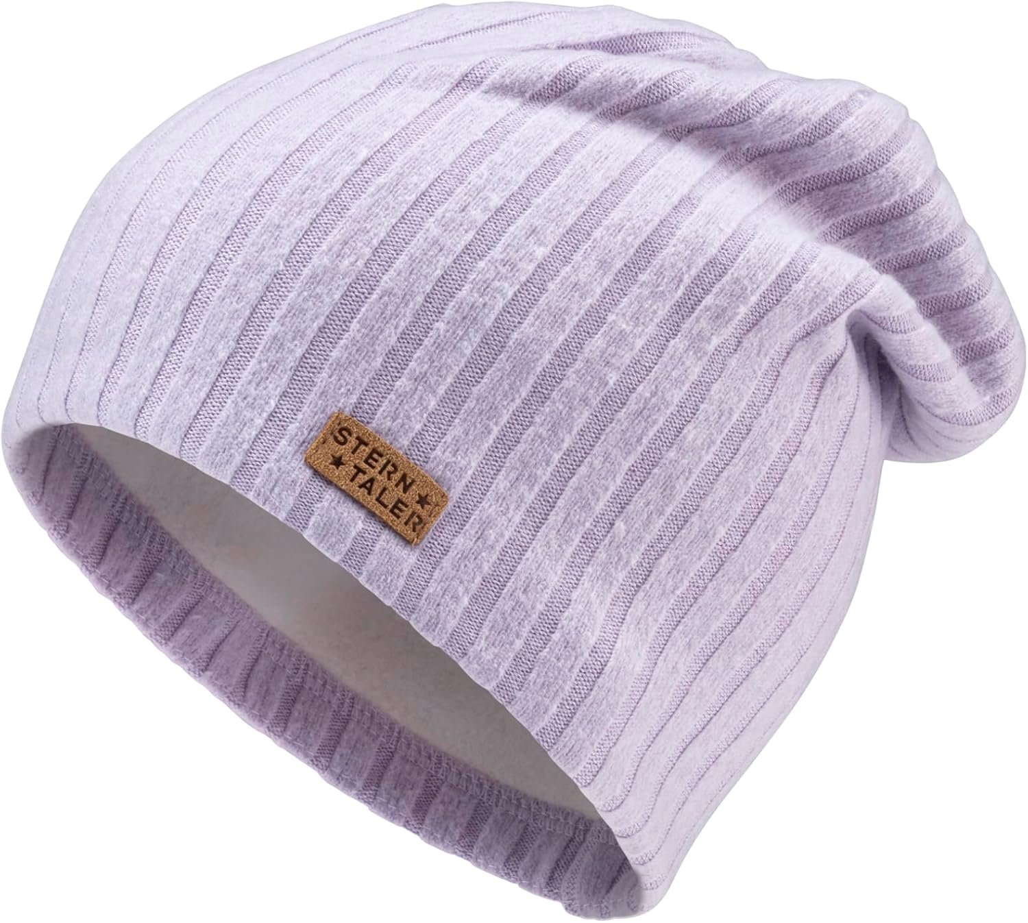 Detalle de Sterntaler Beanie Gerippt sans – Bonnet au look tricot, deux styles de port