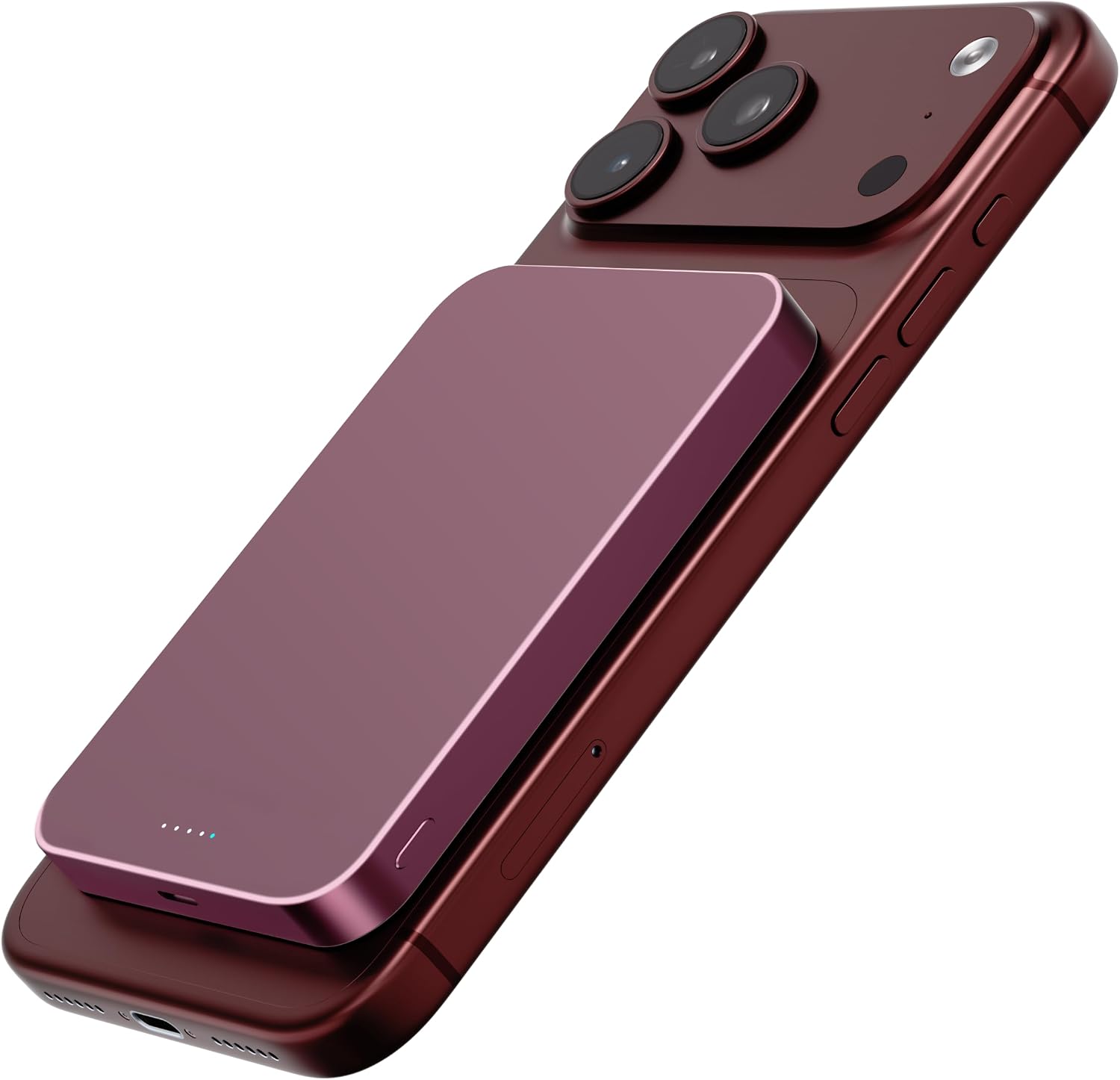 Detalle de Catmart V12 Magnetic Power Bank, 10,000mAh, 20W USB-C, Grade 5 Titanium