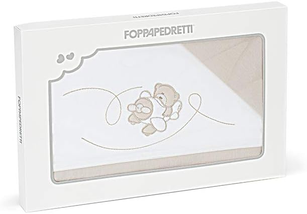 Thumbnail 6 de Foppapedretti Completo Lenzuolino Dolcecuore, 100% cotone: set lettino 120x80/120x65/60x40 in bianco