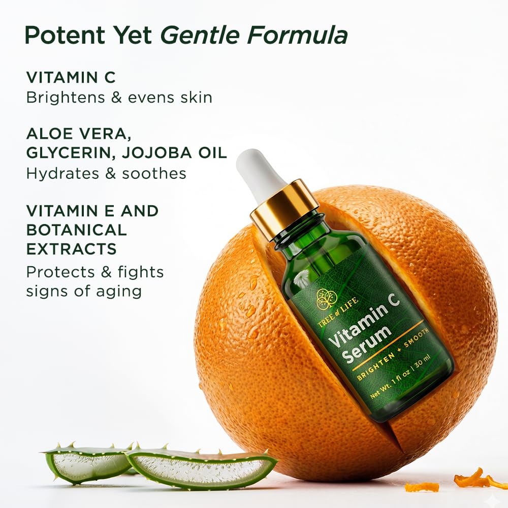 Detalle 2 de Tree of Life Vitamin C Serum 1 Fl Oz