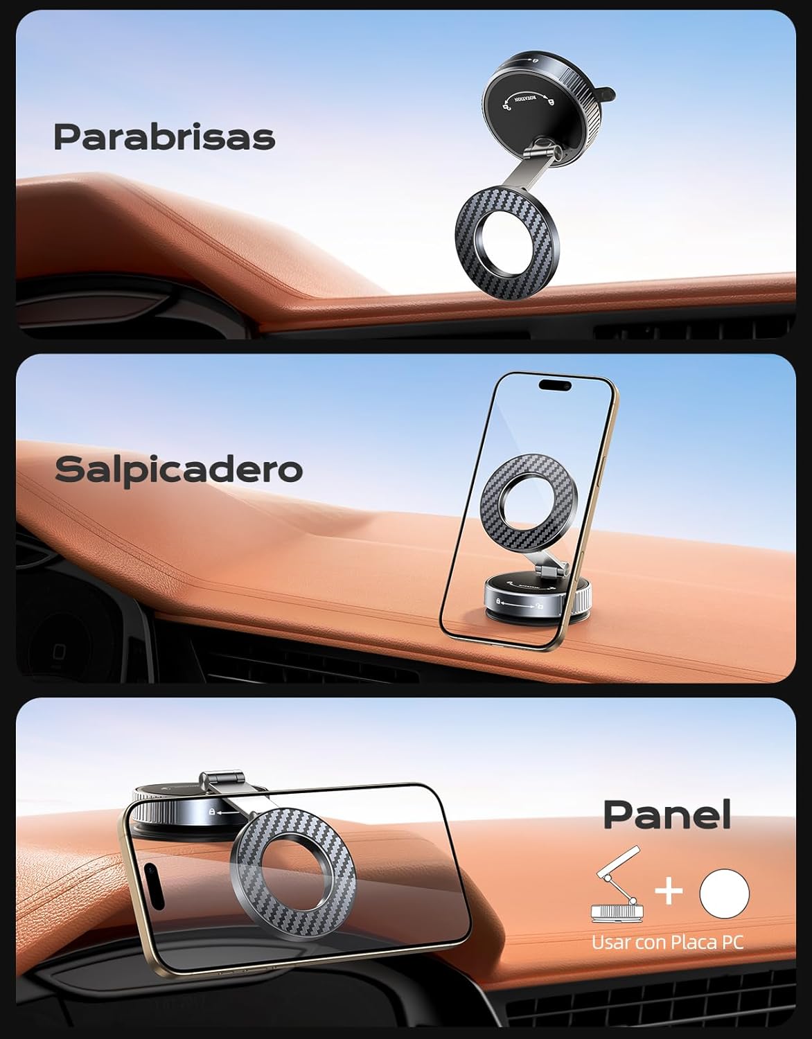 Detalle de Mohard 2026 soporte magnético coche 2400GF