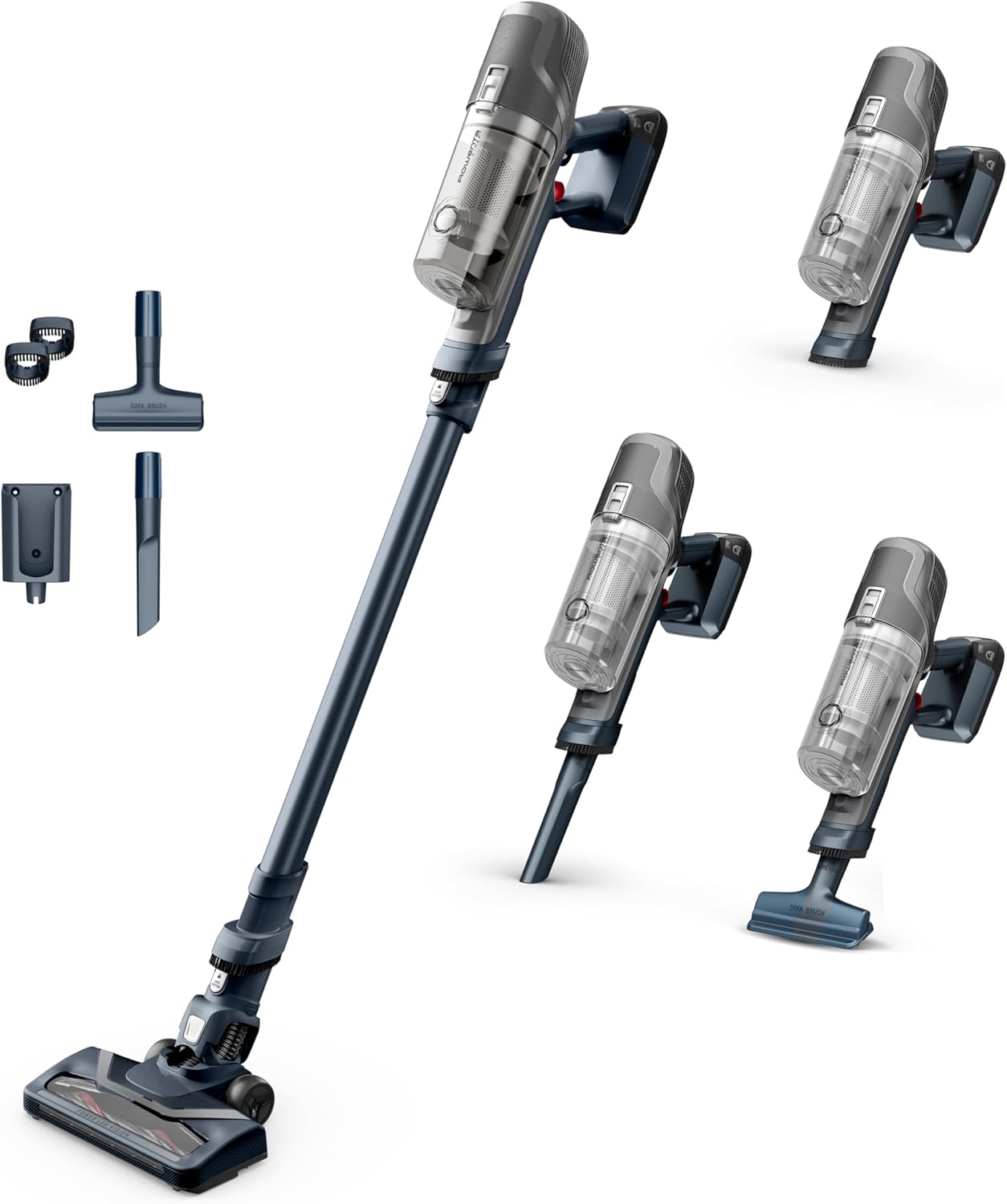 Detalle de Rowenta X-Pert 6.60 RH6836EO aspirateur balai sans fil multifonction 100W, autonomie jusqu’à 45 min