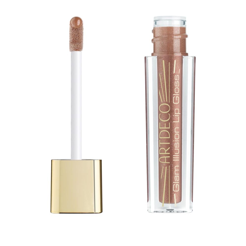 Detalle de ARTDECO Glam Illusion Lip Gloss – Glanzvoller Wet-Look mit Glitzer, 4 ml