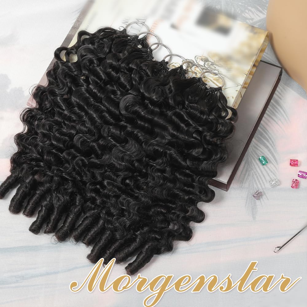 Thumbnail 6 de Feather Crochet Hair 18 Inch 50G Burmese Curly Knotless