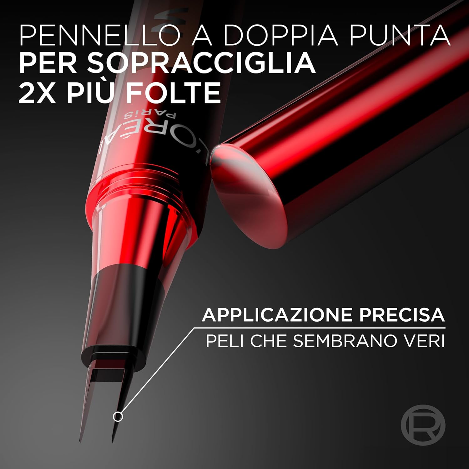 Detalle de L'Oréal Paris Penna Sopracciglia Faux Brow Granite – definizione precisa, effetto ultra naturale