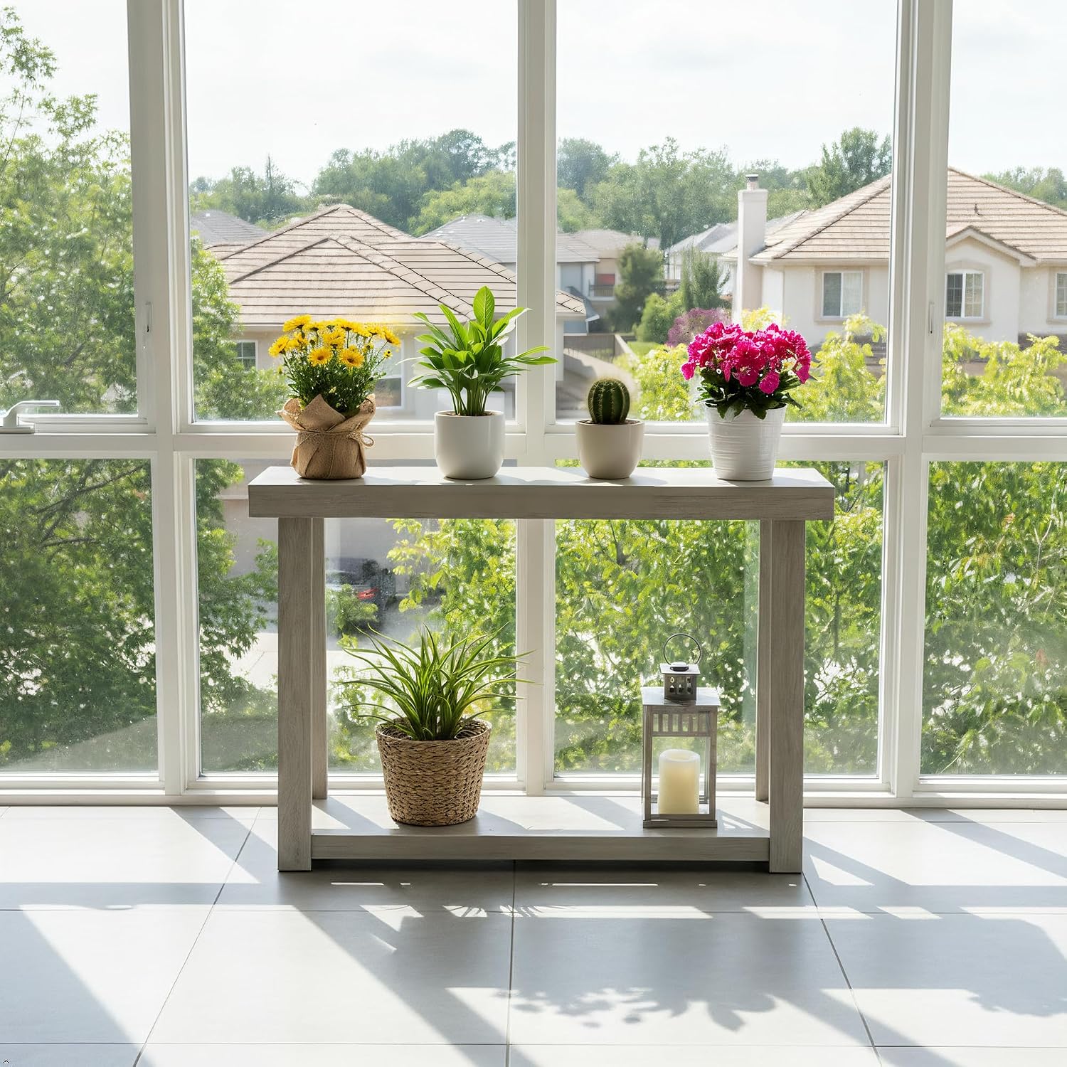 Detalle 1 de Plank+Beam Console Table, 46 Inch