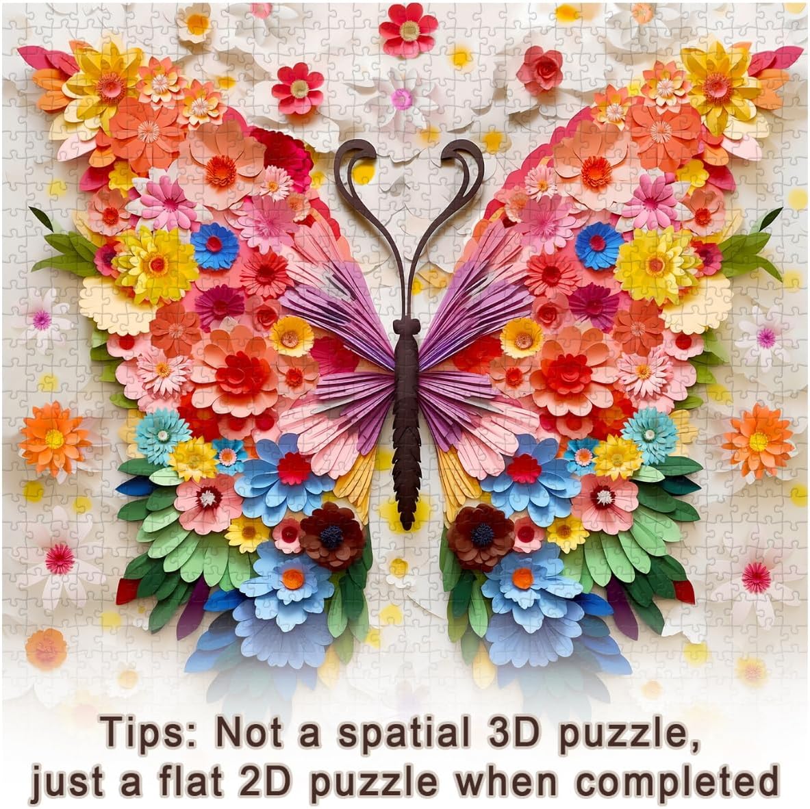 Thumbnail 1 de Butterfly Puzzles for Adults 1000 Pieces jigsaw puzzle 🧩