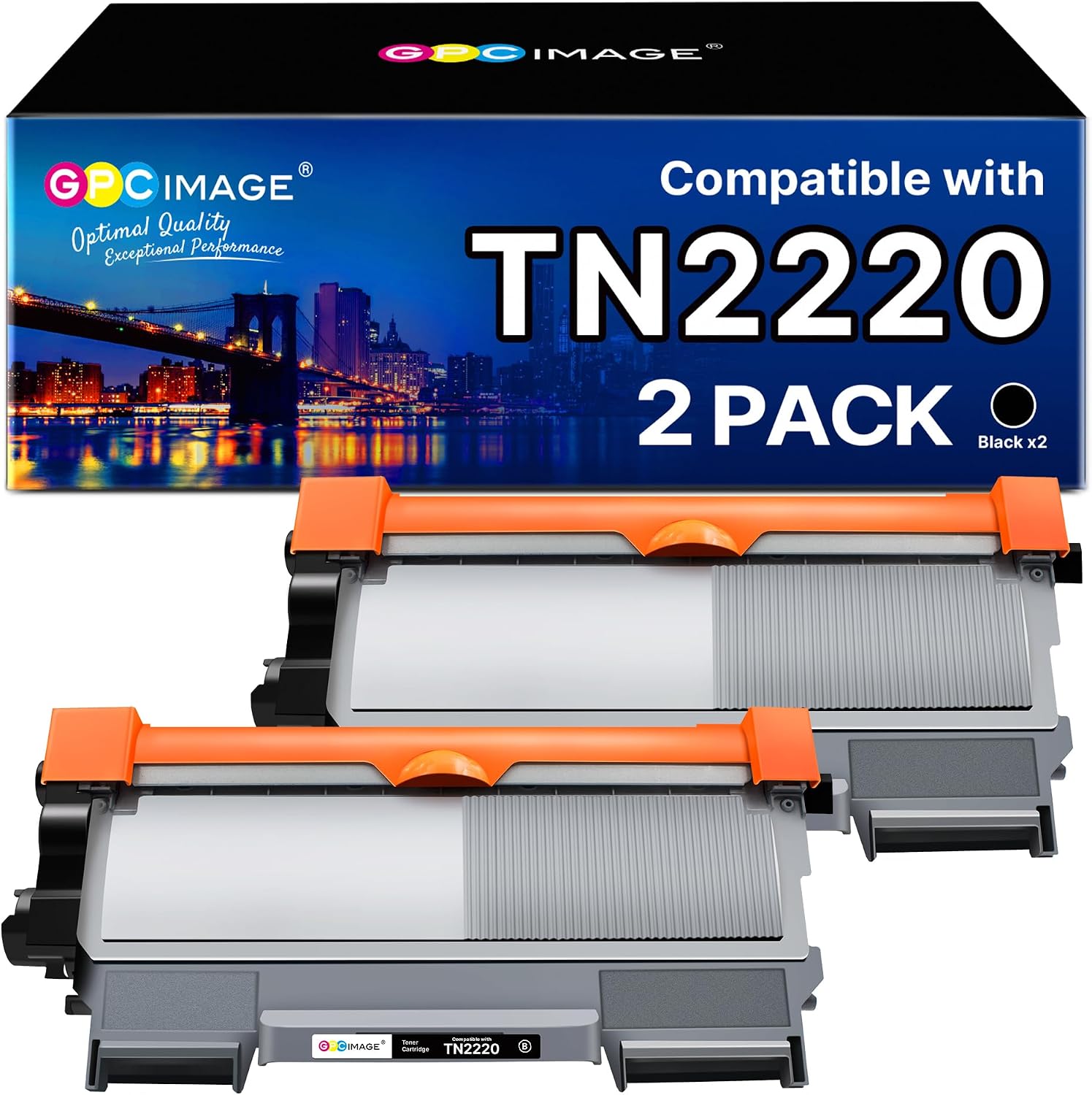 Detalle de GPC IMAGE TN2220 Toner 2er-Pack 🖨