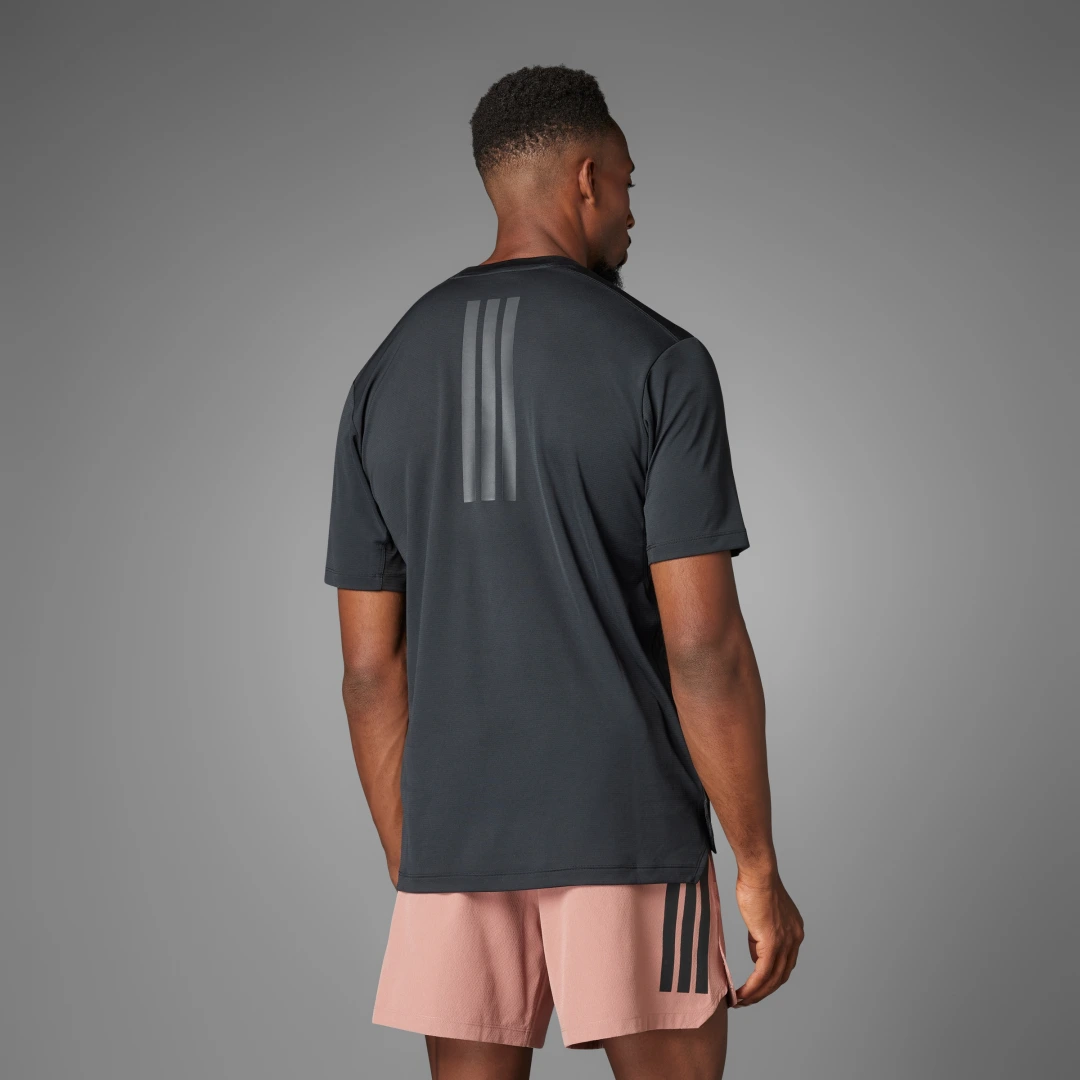 Thumbnail 1 de Camiseta Adidas PrimeLift 3 bandas negra