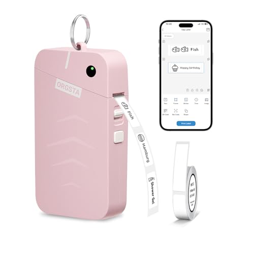 Detalle de ORGSTA S001 Étiqueteuse Bluetooth et Imprimante d'Étiquettes Autocollantes