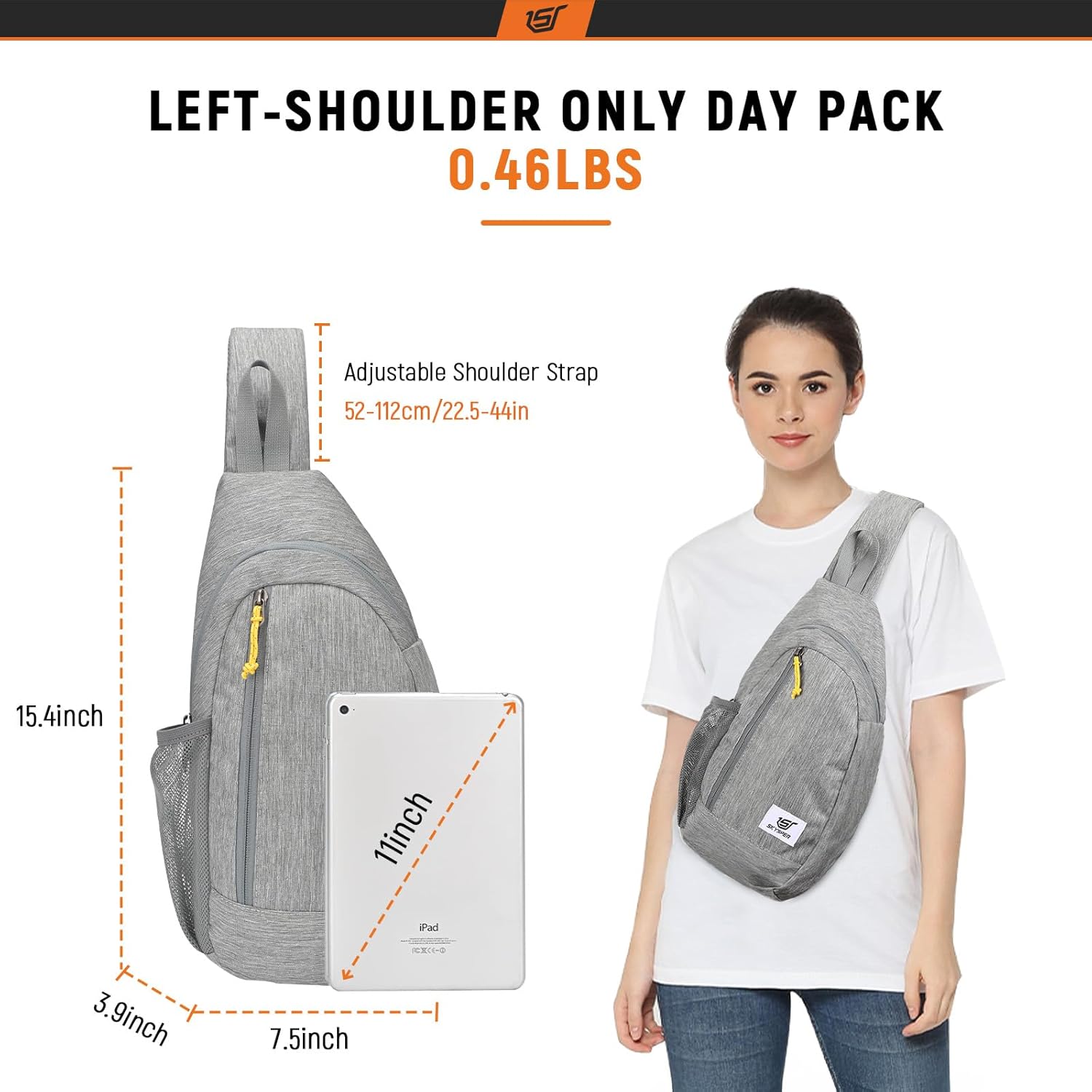 Detalle 2 de SKYSPER Sling Bag 9L RFID crossbody