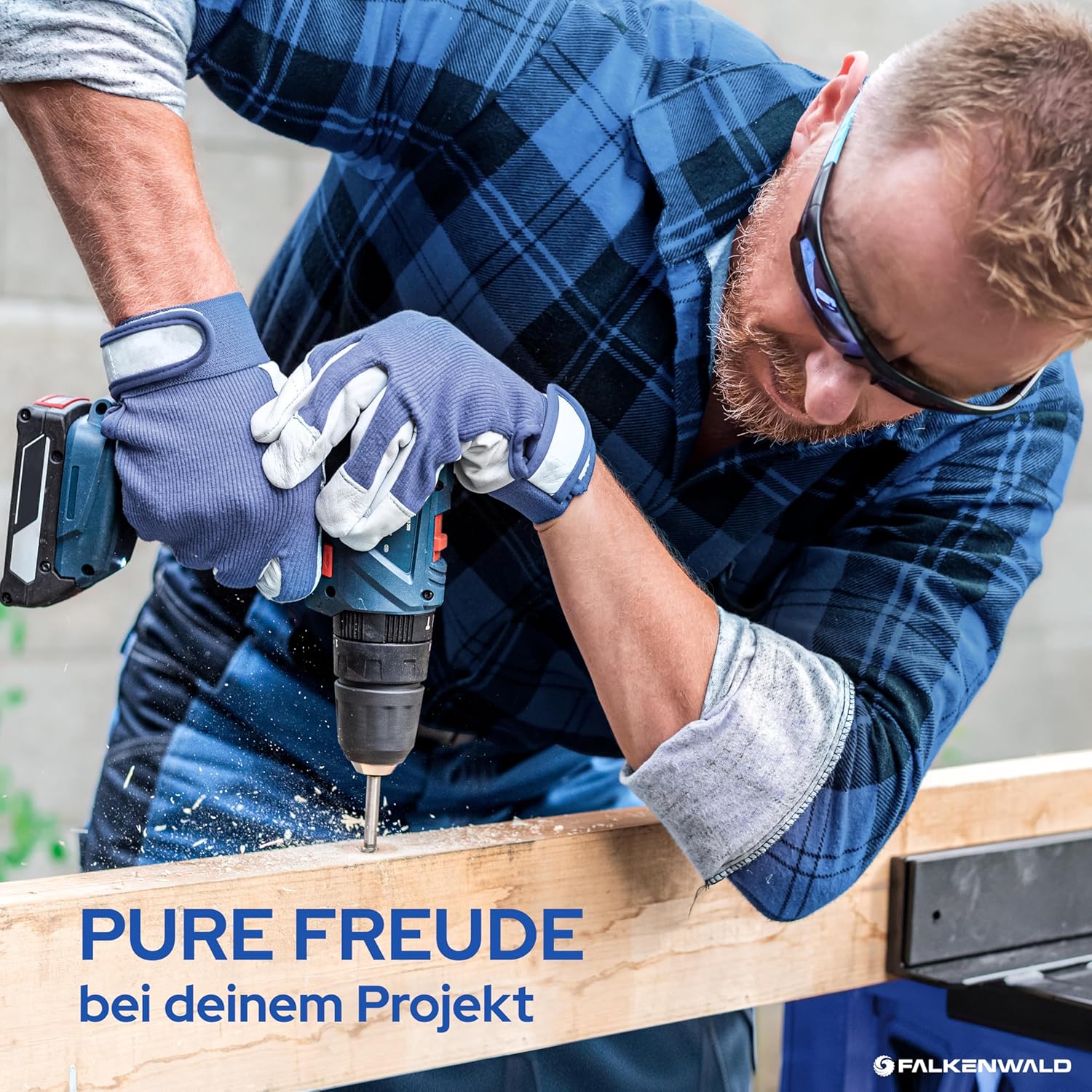 Thumbnail 4 de Falkenwald Holzbohrer-Set lang 7-teilig (4–12 mm) inkl. Koffer für präzise Bohrungen in Weich- und Hartholz