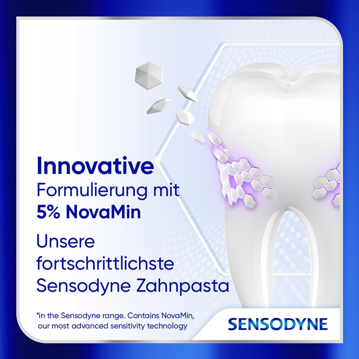 Detalle 2 de Sensodyne Clinical Repair Zahnpasta 3×75 ml 🪥