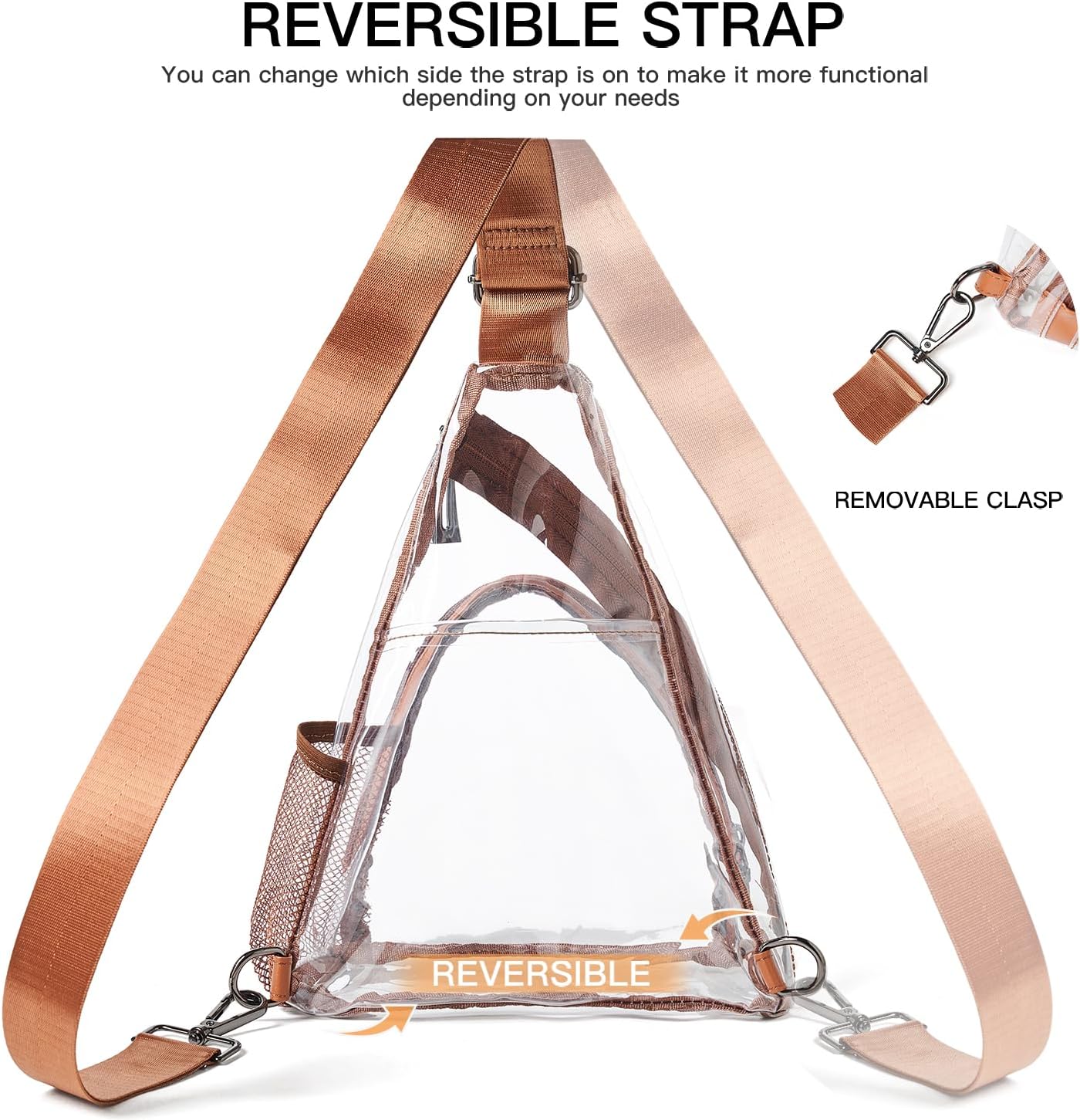 Thumbnail 6 de LATMAP 7L Clear Waist Bag for Men & Women (Stadium-Approved Crossbody Belt Bag)