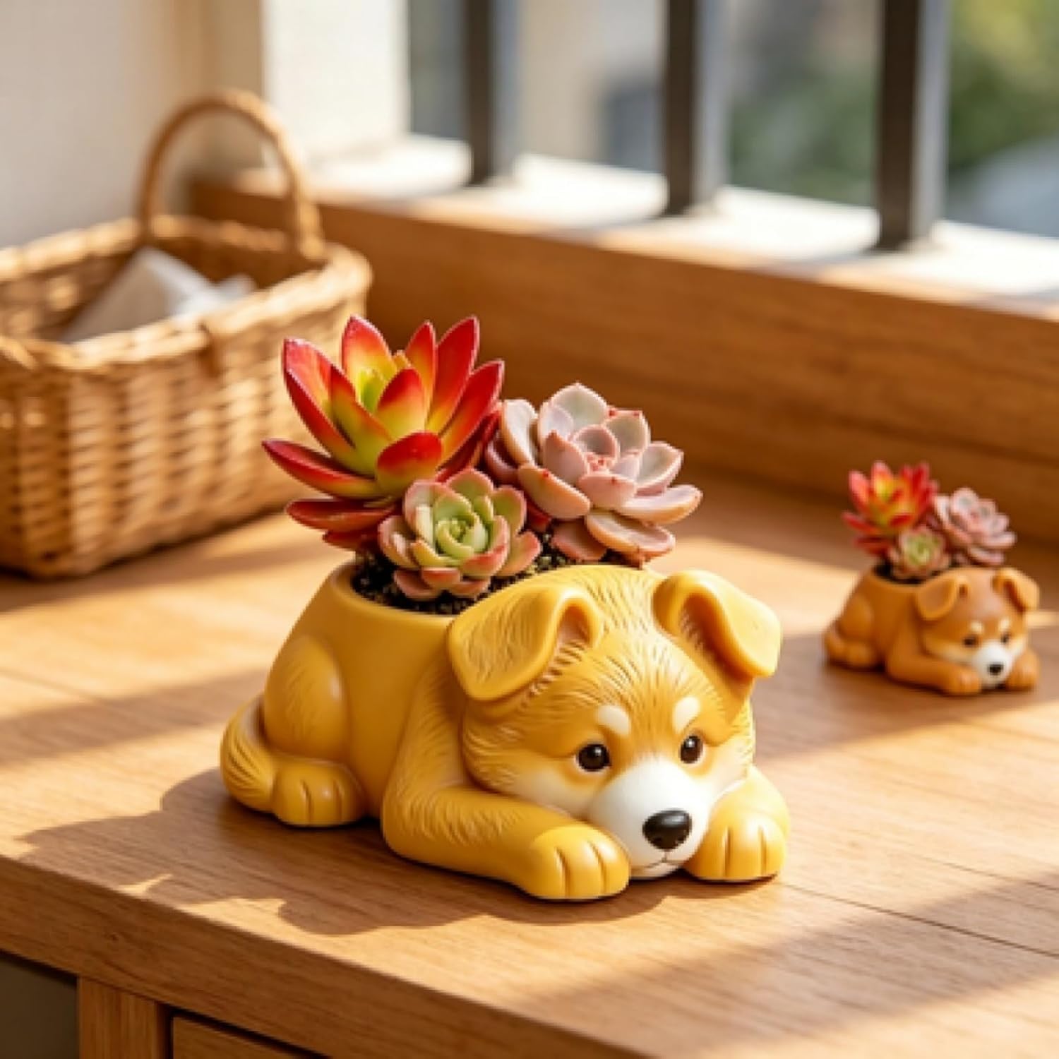 Thumbnail 4 de Puppy Planter Silicone Mold