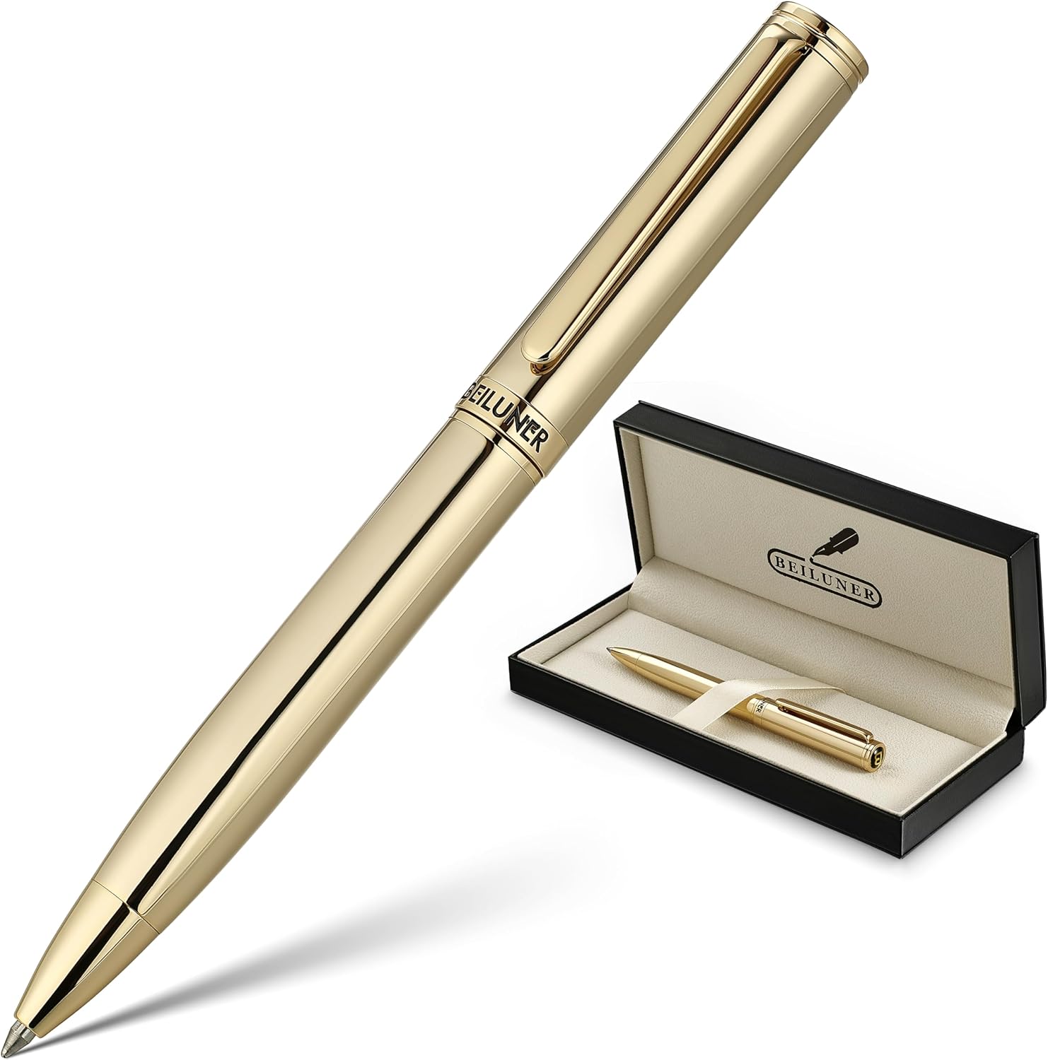 Detalle de BEILUNER Gel Pen, 24K Gold-Plated
