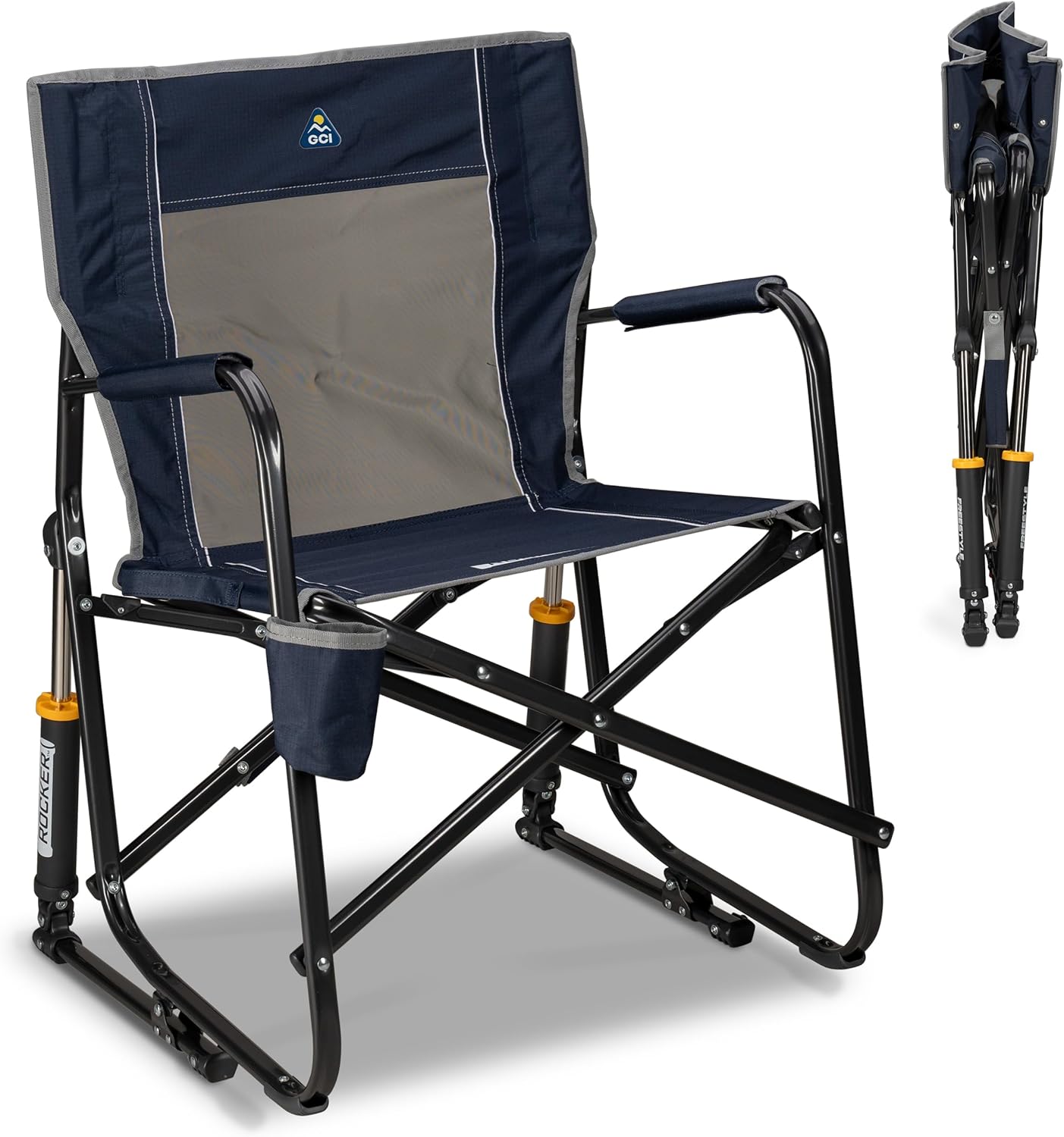 Thumbnail 6 de GCI Outdoor Stowaway Rocker - Navy Topo