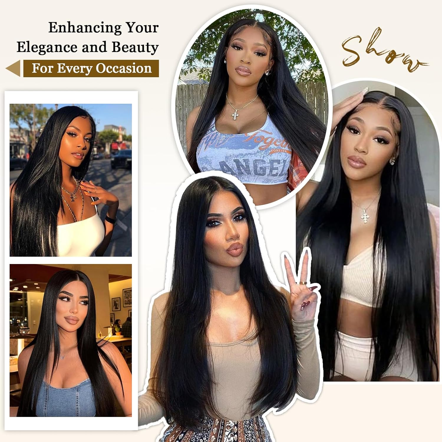 Thumbnail 6 de YesBase 16A Raw Straight Bundles (3 Bundles) — Burmese Virgin Remy Human Hair Extensions, 16–20 inch