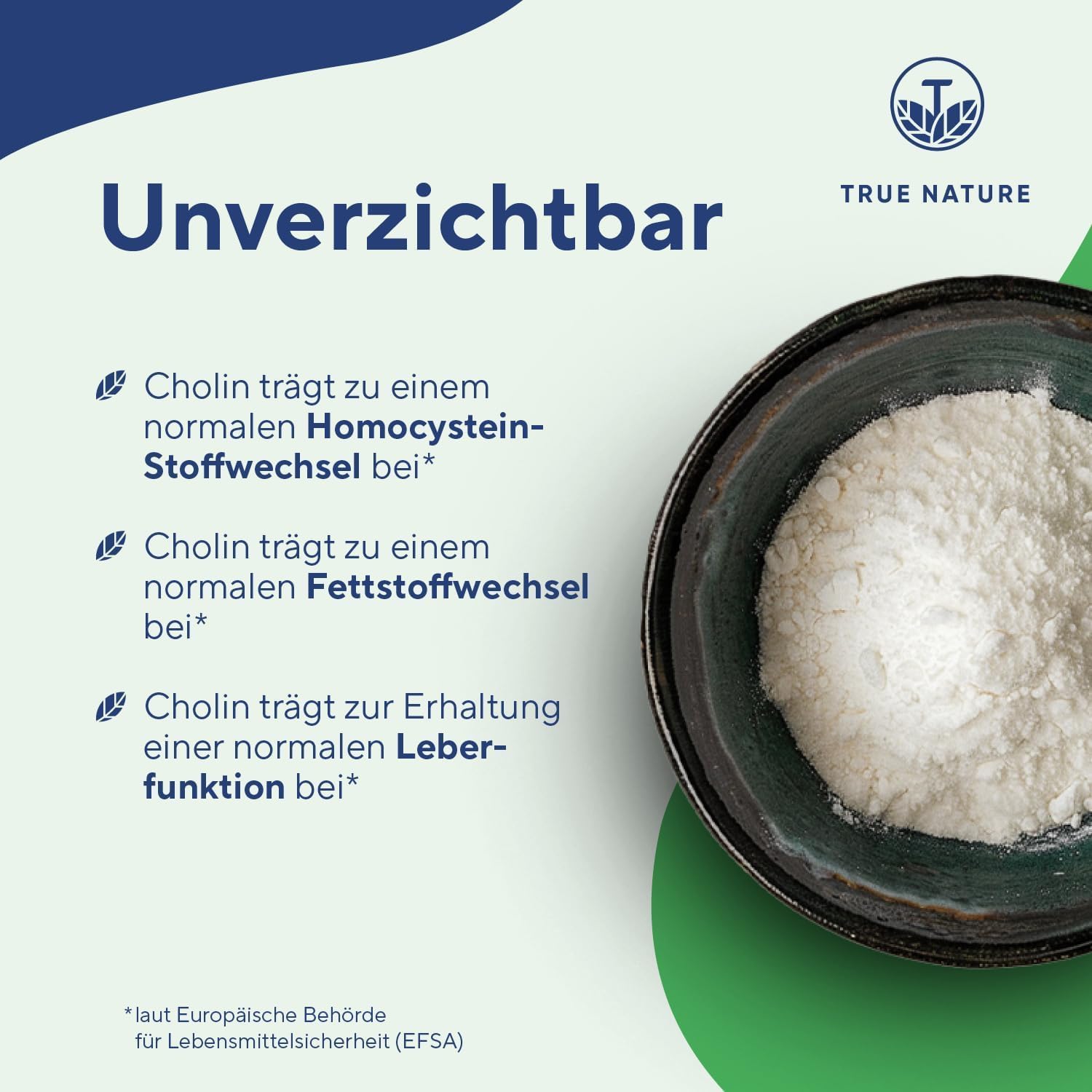 Thumbnail 2 de TRUE NATURE Cholin Kapseln 1125mg