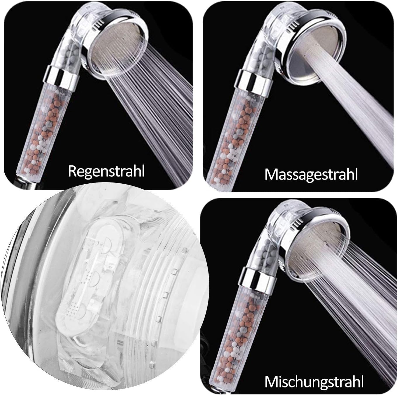 Thumbnail 5 de Magichome 3‑Layer Ionic Shower Head 2m