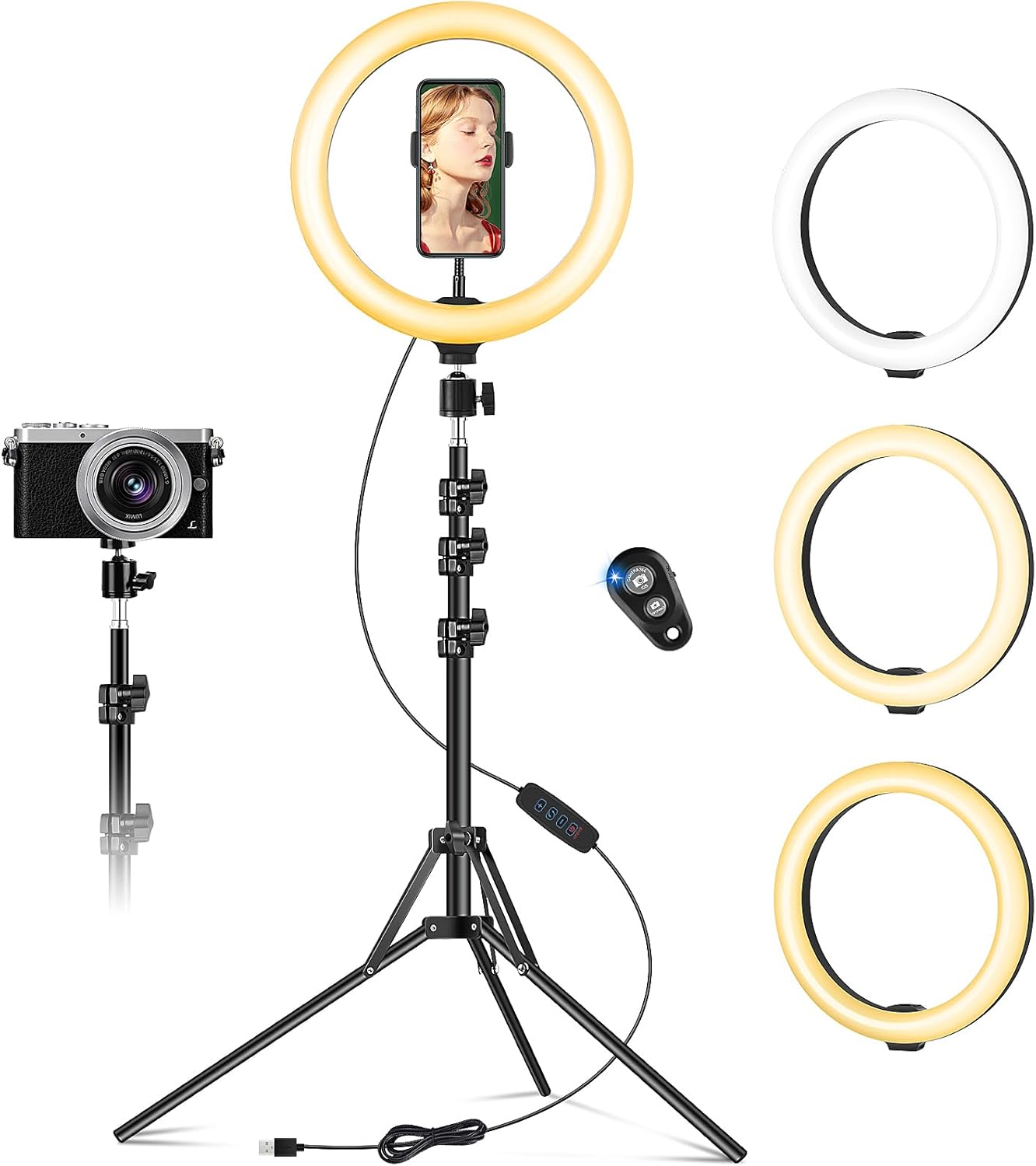 Imagen de LIPETY 10 Ring Light con Treppiede en OfertitasTOP