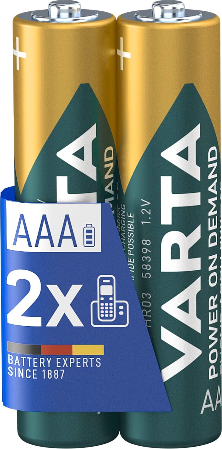 Detalle de VARTA Pile AA Industrial Pro – confezione da 40, pile alcaline 1,5V (Made in Germany)
