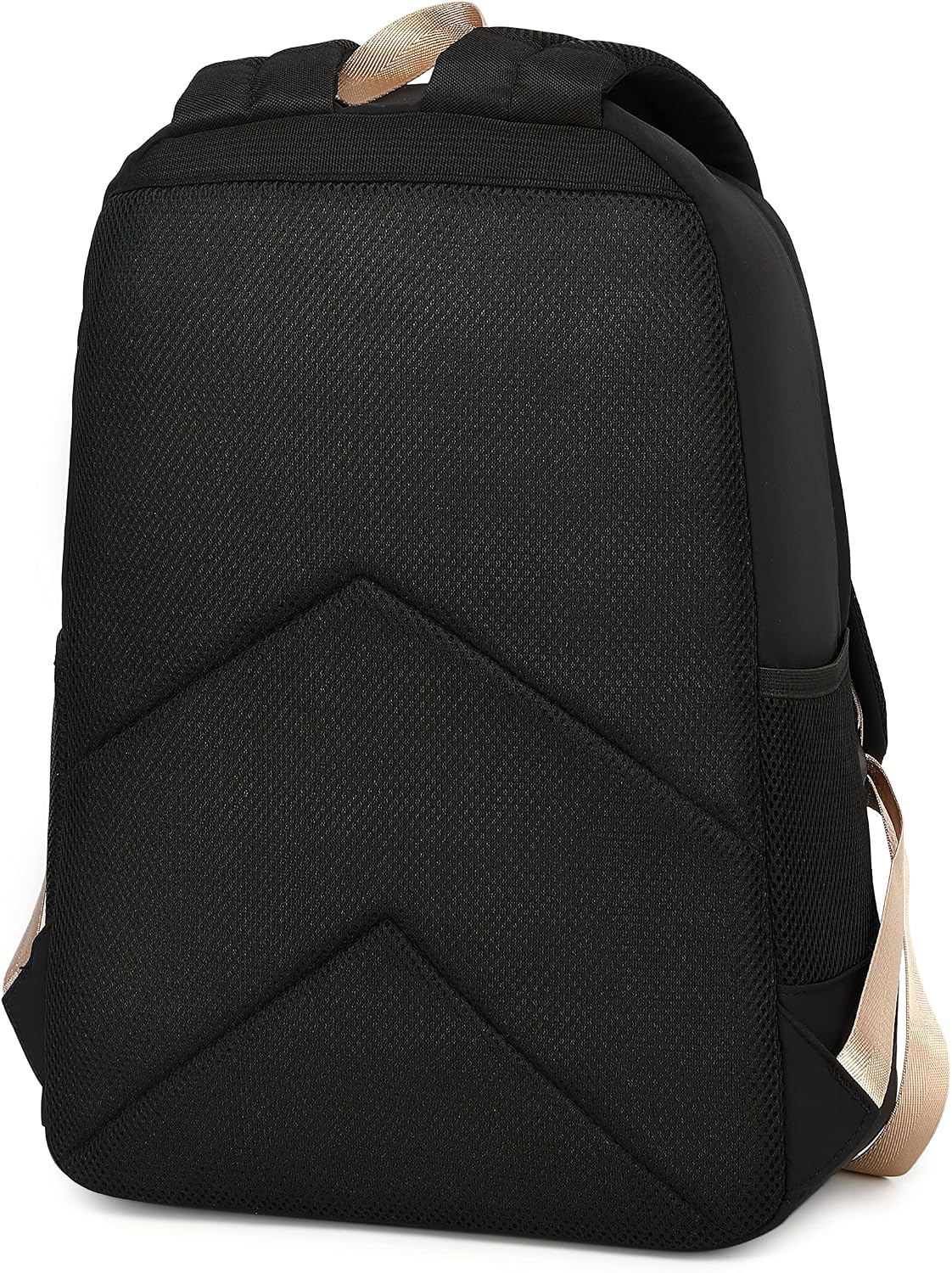 Thumbnail 6 de Wadirum sac à dos stylisé adolescent (fille/étudiant) noir et kaki, compartiment ordinateur et poches pratiques