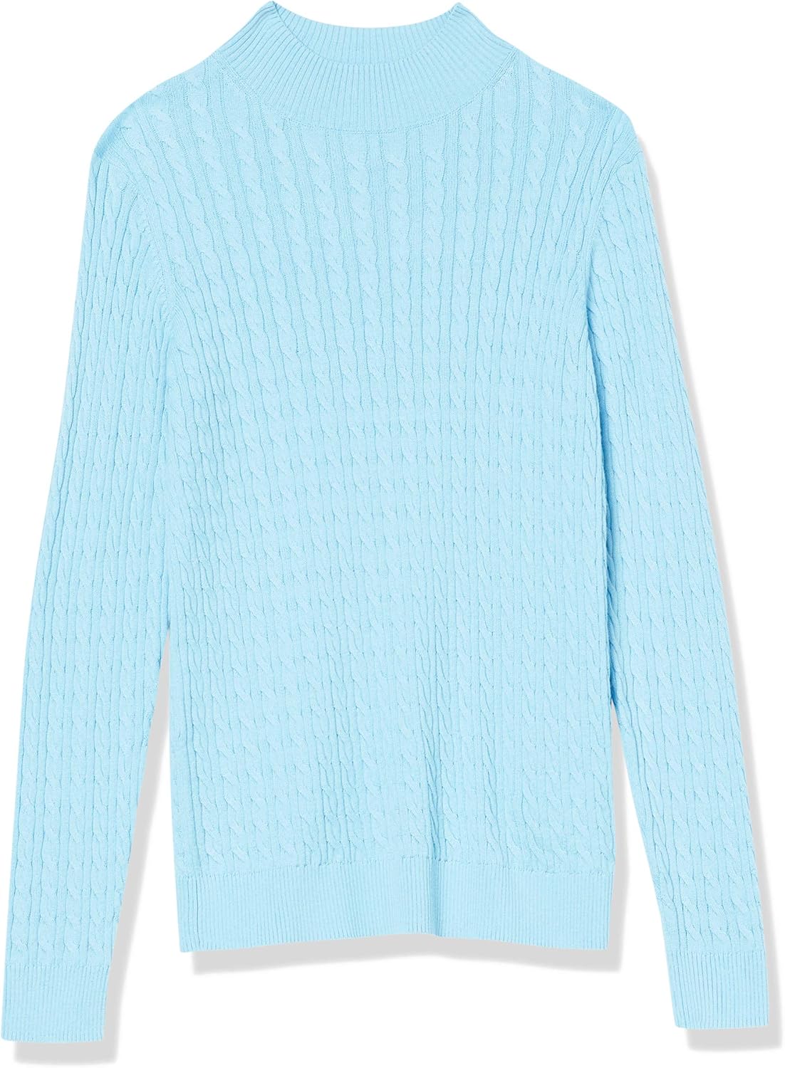 Thumbnail 4 de Amazon Essentials Women's Lightweight Long Sleeve Classic Cable Knit Funnel Neck Jumper