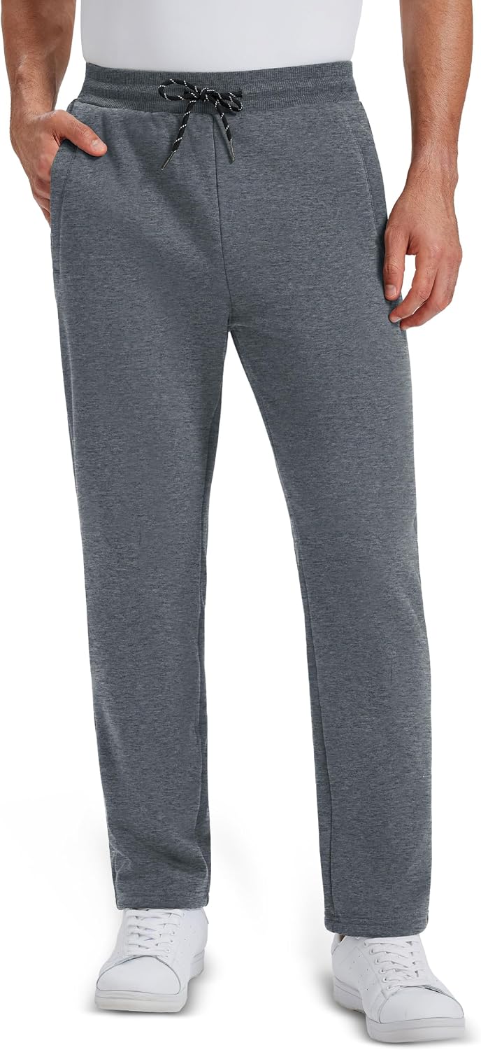 Detalle 1 de MAGCOMSEN Sherpa-Lined Sweatpants, Heavyweight Fleece, 3 Pockets
