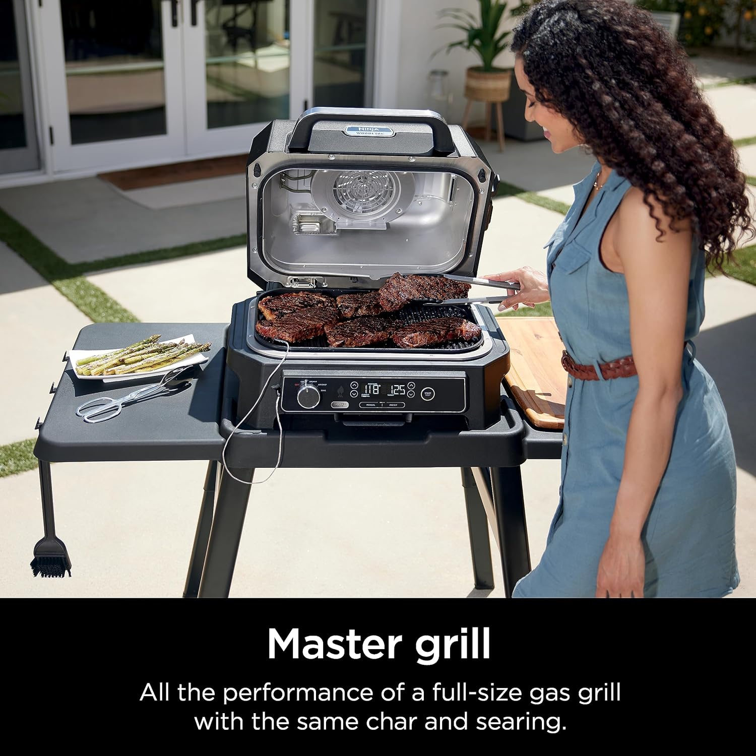 Detalle 2 de Ninja Outdoor Woodfire Pro XL 450 ft² 🍖