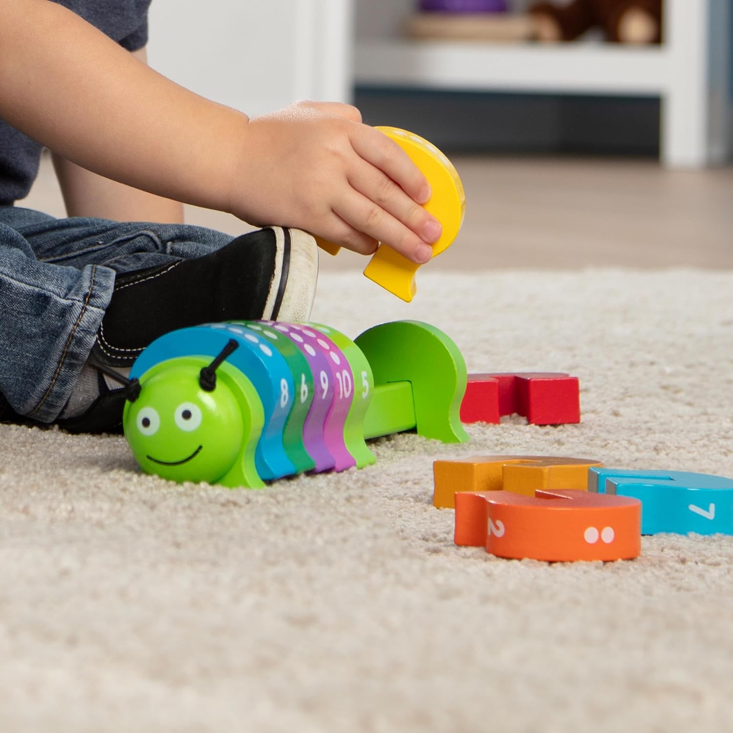 Thumbnail 6 de Melissa & Doug Counting Caterpillar 10 segments