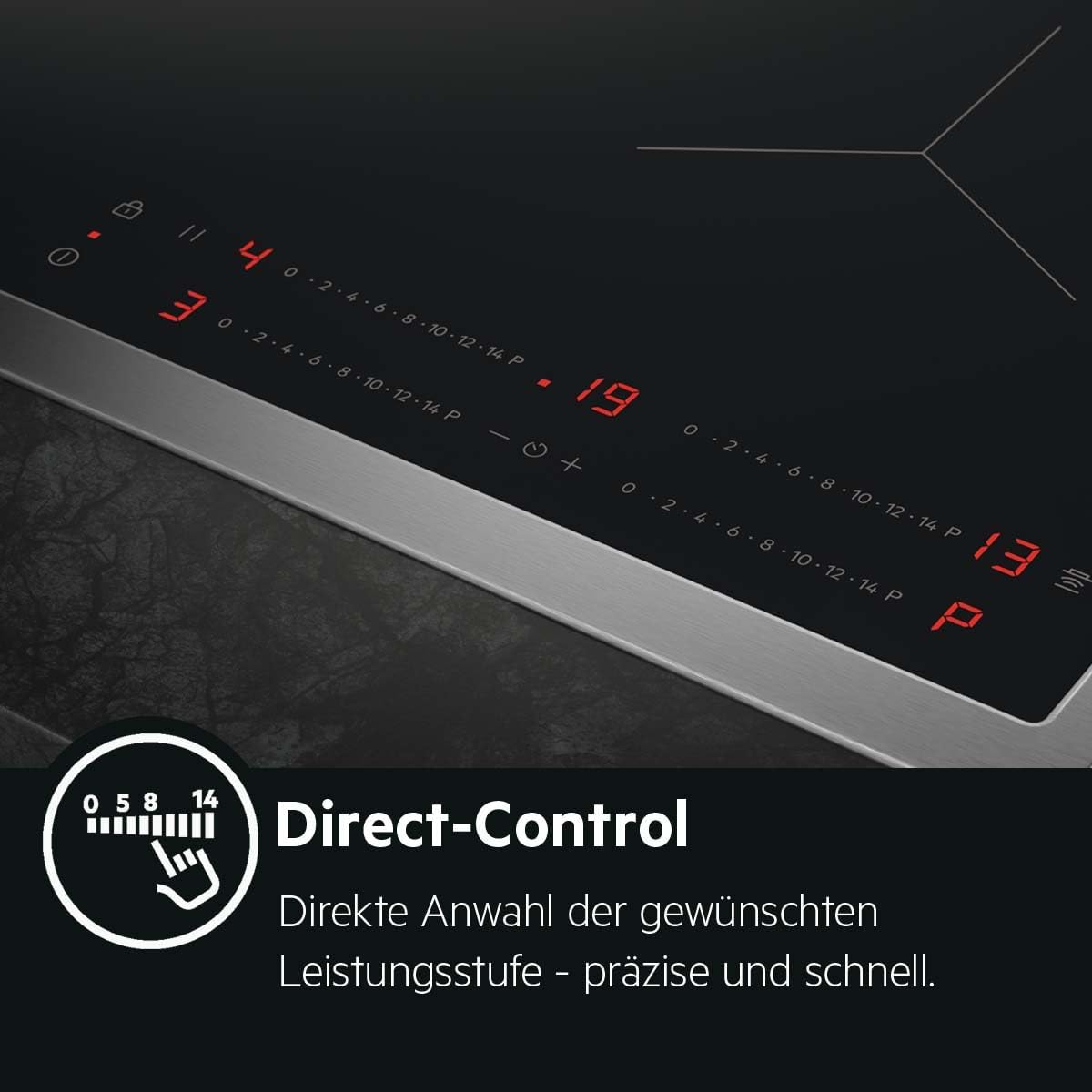 Thumbnail 1 de AEG TO64IA0AXB Induktionskochfeld 60 cm