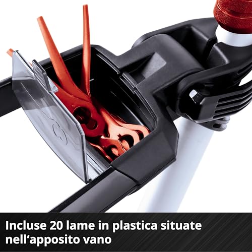 Detalle de Einhell GE-CT 18 Li Kit Tagliabordi a batteria con Power X-Change (1x 2,5 Ah)