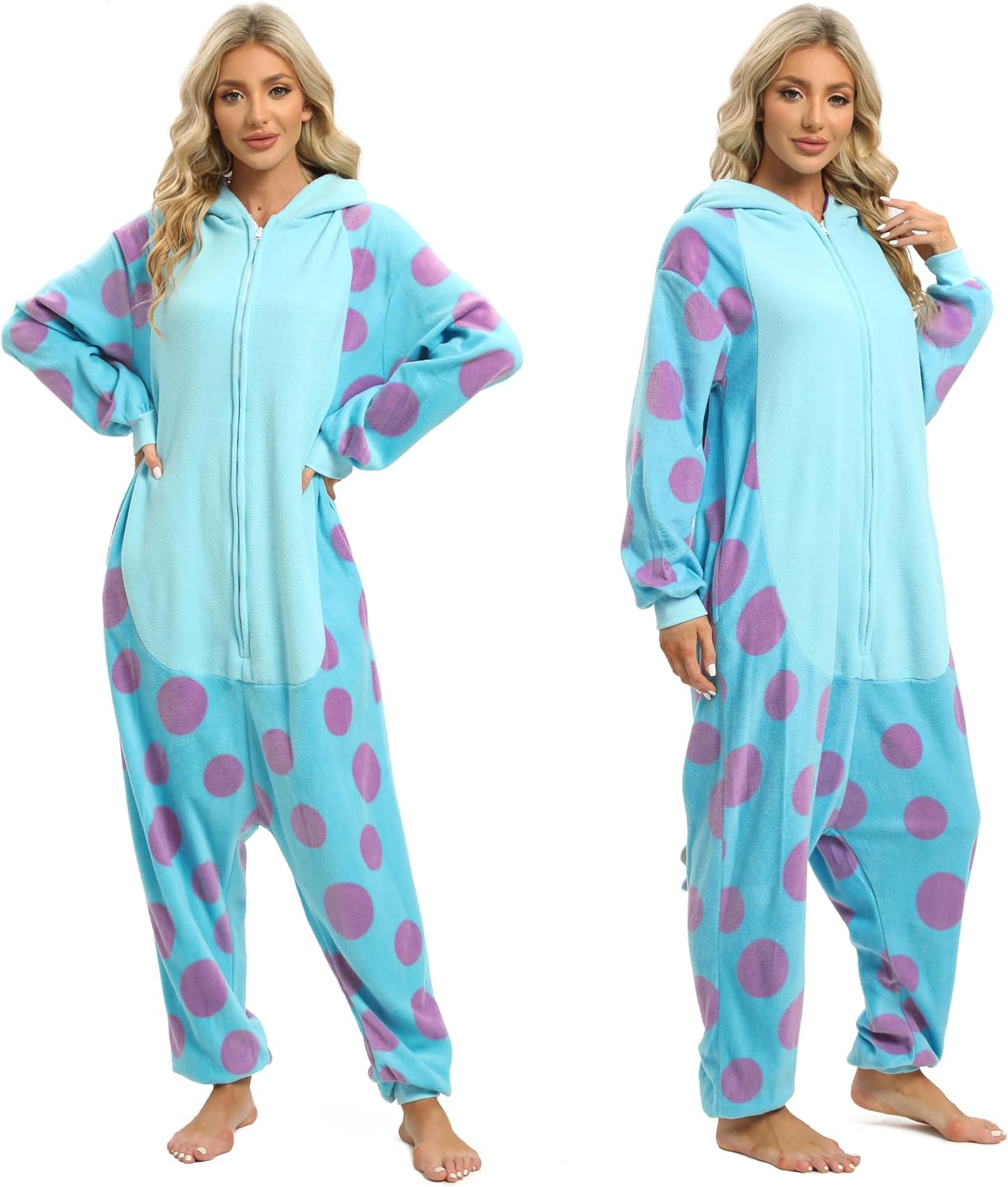 Detalle de LABULA Unisex Adult Animal Onesie Pajamas, Polar Fleece Halloween Costume