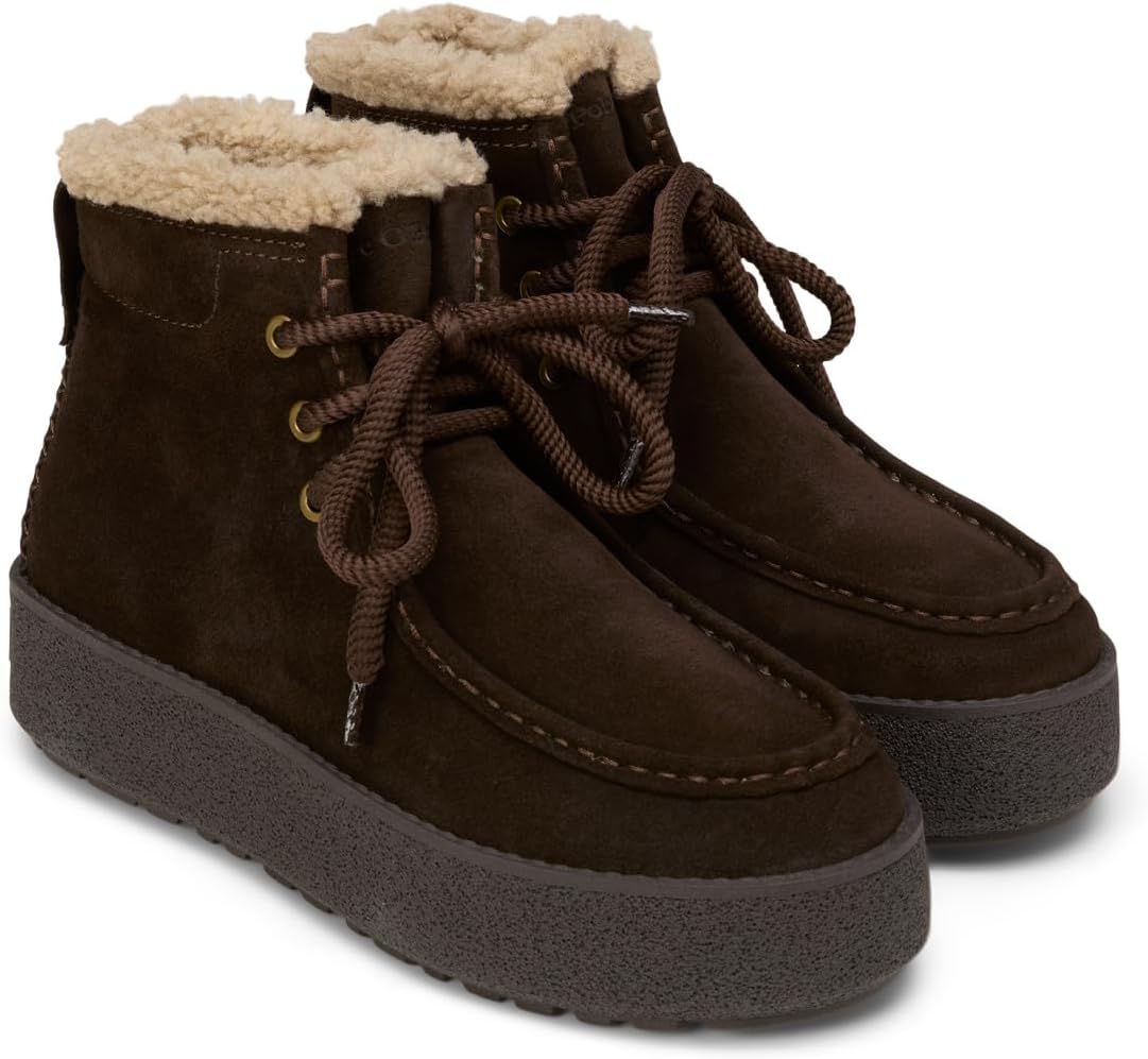 Thumbnail 4 de Marc O’Polo Damen Pia Ankle Boot aus Velours-Rindsleder – Komfort für den Winter