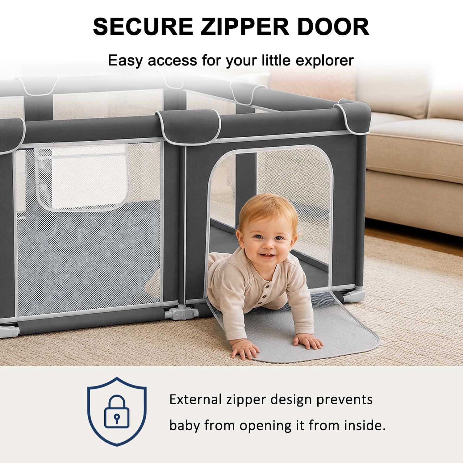 Detalle 2 de Baby Playpen 50" x 50