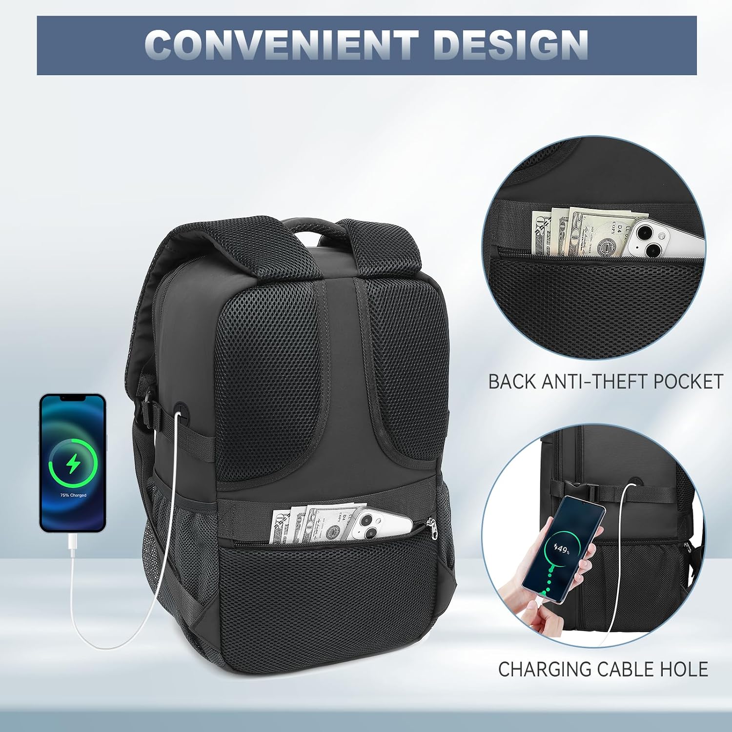 Thumbnail 3 de Lossga Ryanair cabin bags 24L underseat backpack