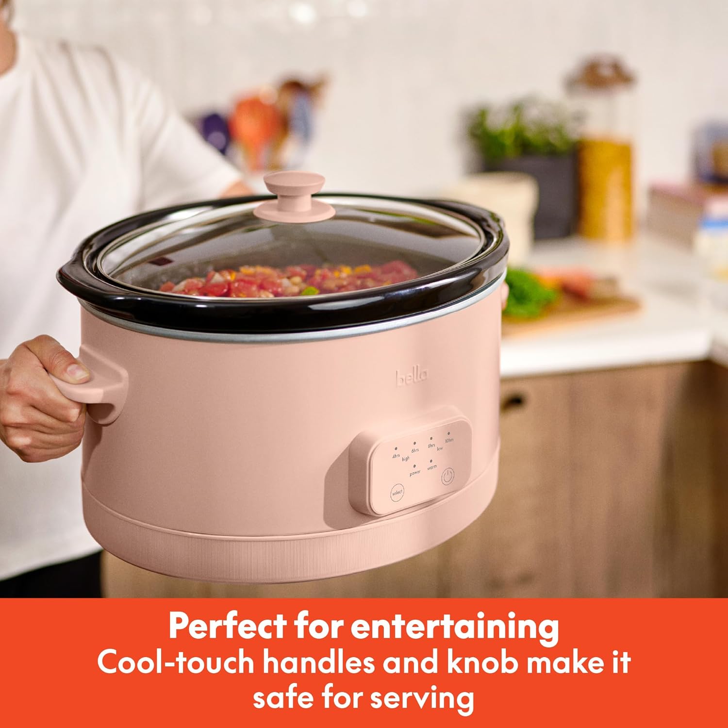 Thumbnail 5 de Bella 6.0 Qt Programmable Slow Cooker: A Practical Choice for Family Meals