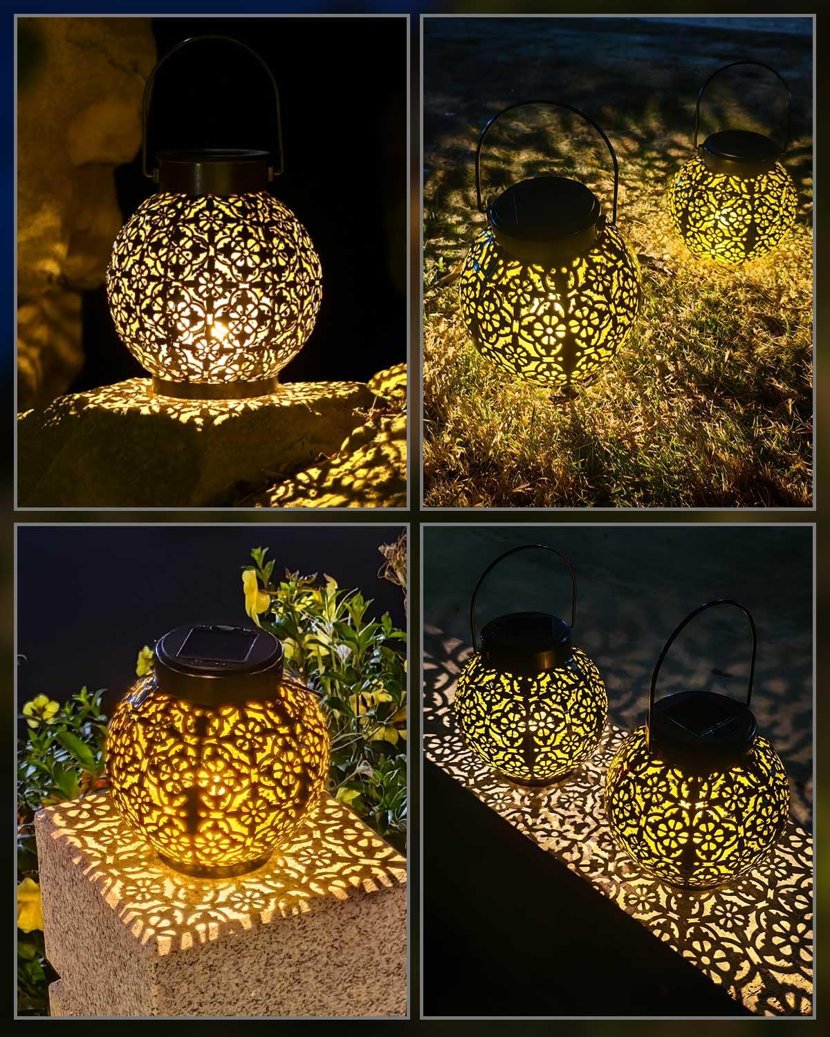Thumbnail 6 de Solar Lantern Outdoor 2PACK