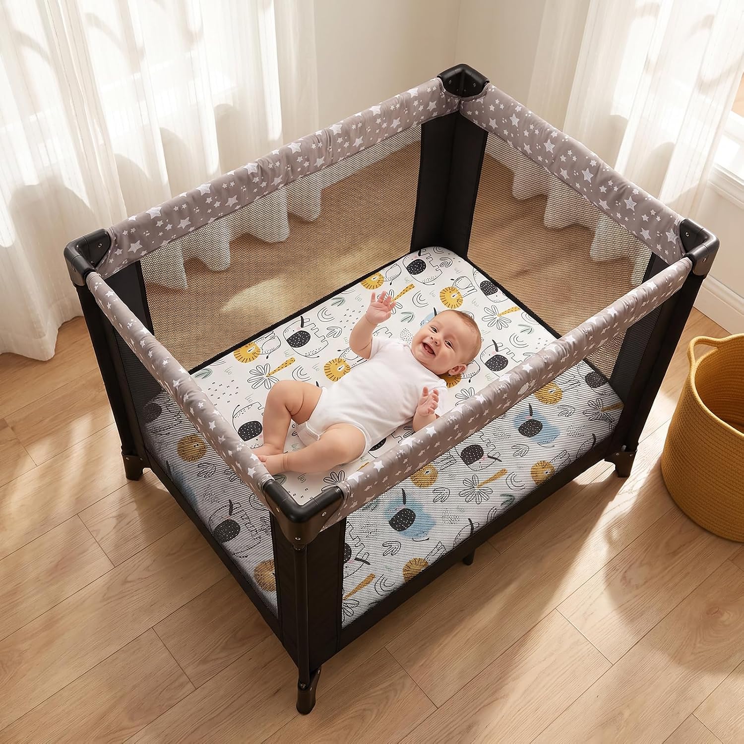Detalle de Pack N Play Sheets, 2-Pack