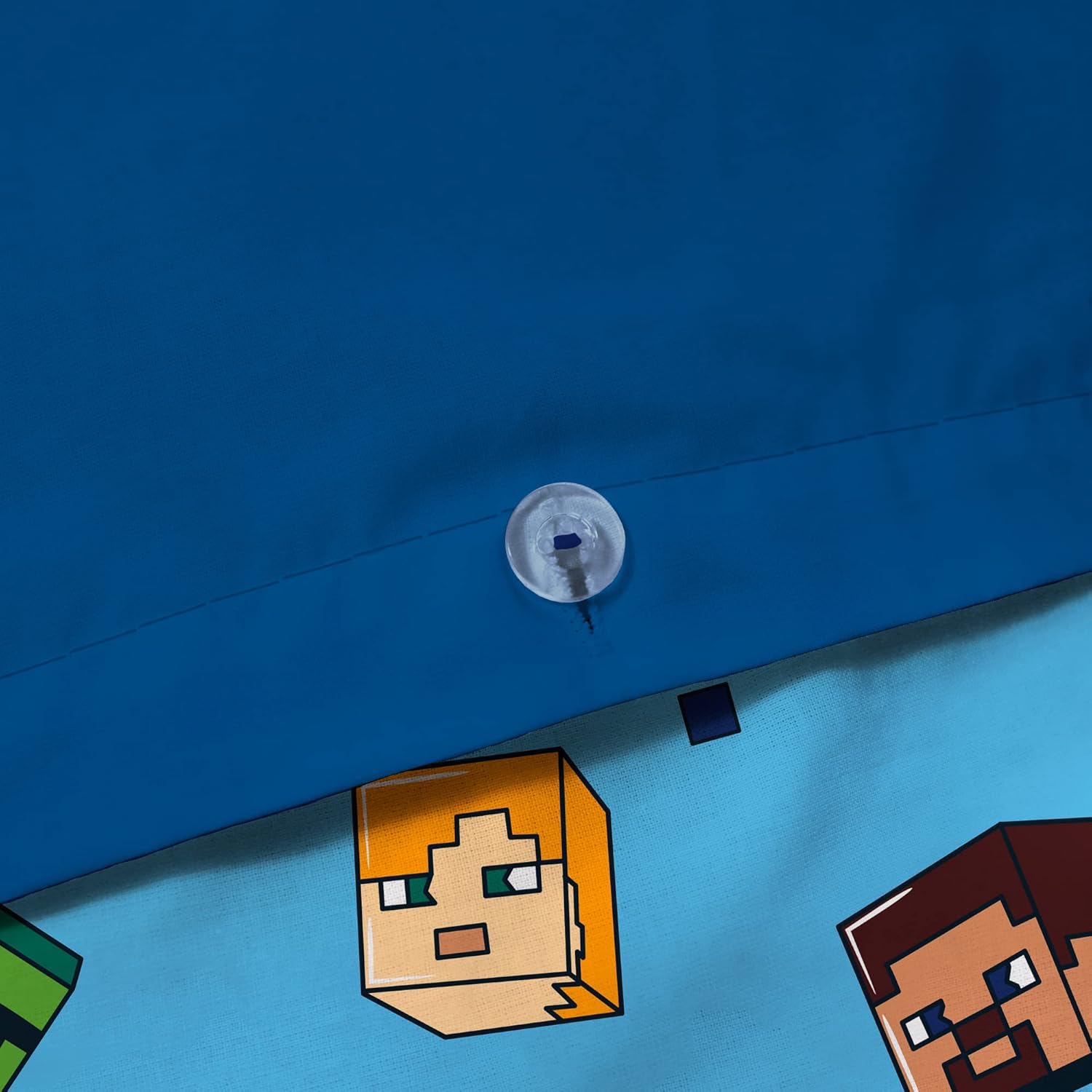 Detalle de Minecraft Update Parure de lit Enfant 1 Personne – 100% coton, imprimé réversible